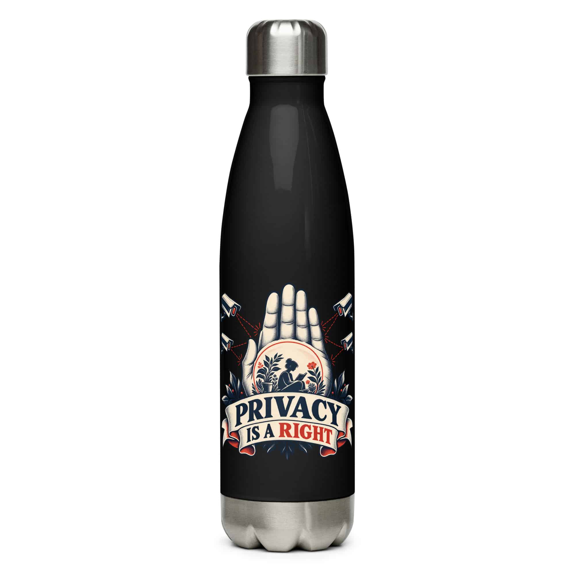 Stainless Steel Water Bottle: Privacy is a right