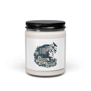 Soy Wax Candle: A person, not a profile - 9oz - Main