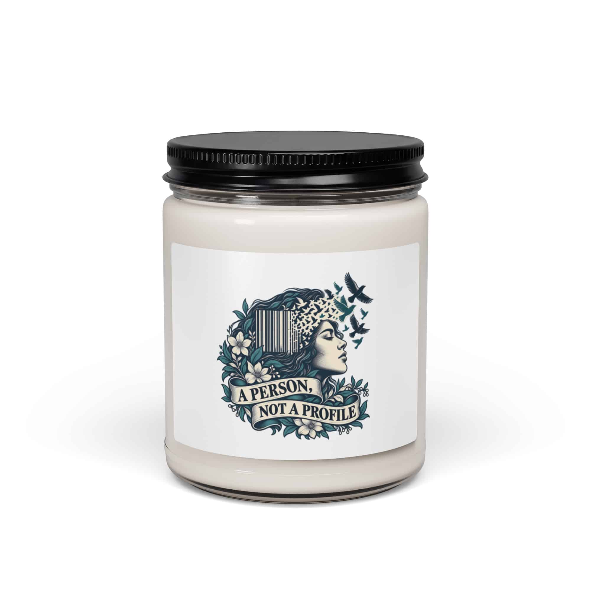 Soy Wax Candle: A person, not a profile