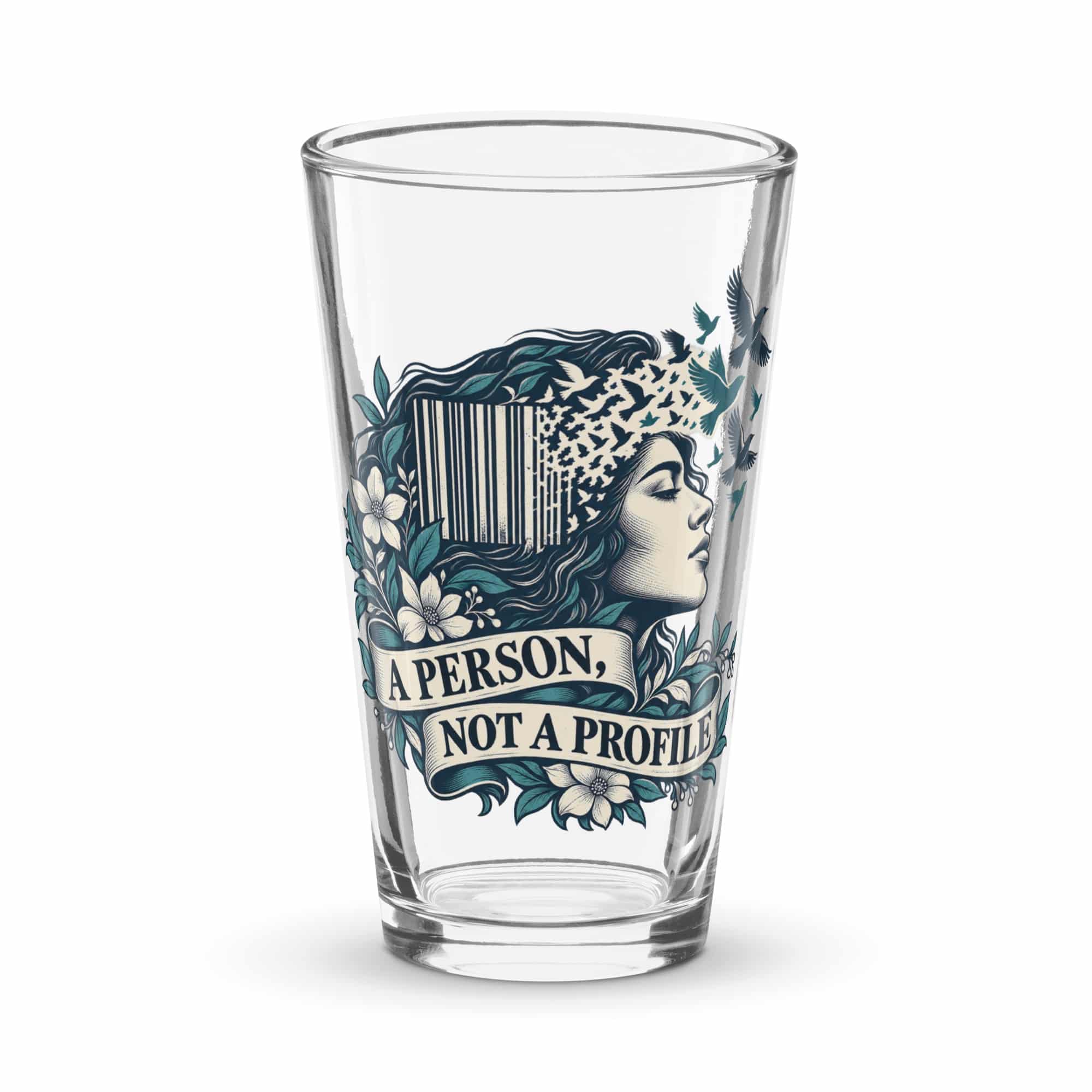 Pint Glass: A person, not a profile