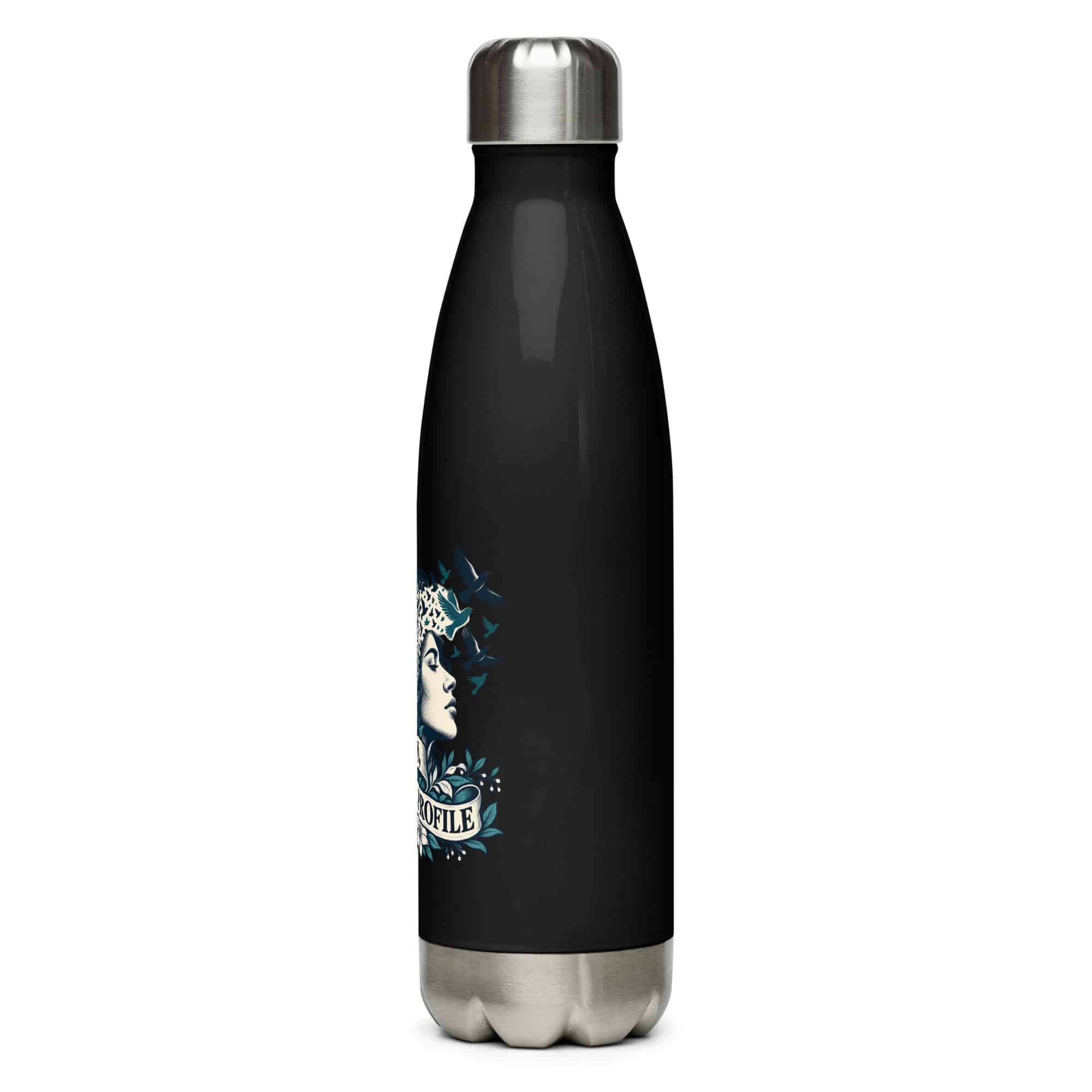 Stainless Steel Water Bottle: A person, not a profile