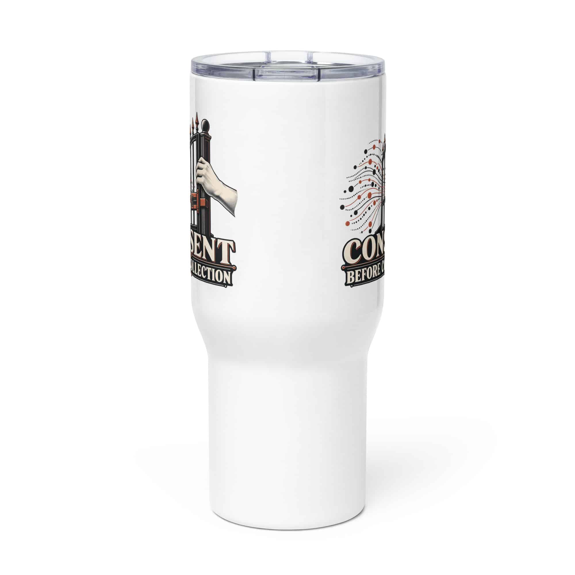 Travel Mug: Consent before collection