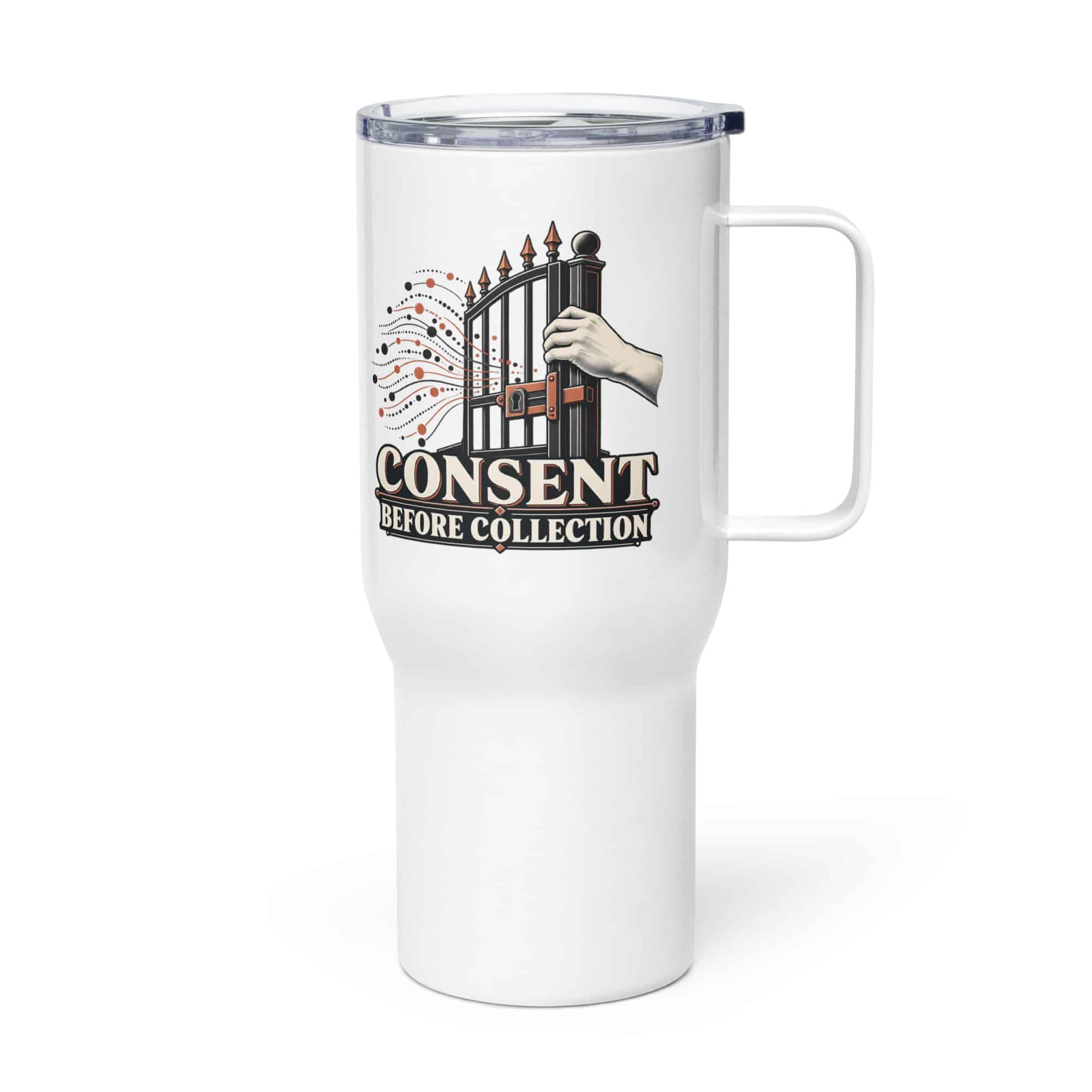 Travel Mug: Consent before collection