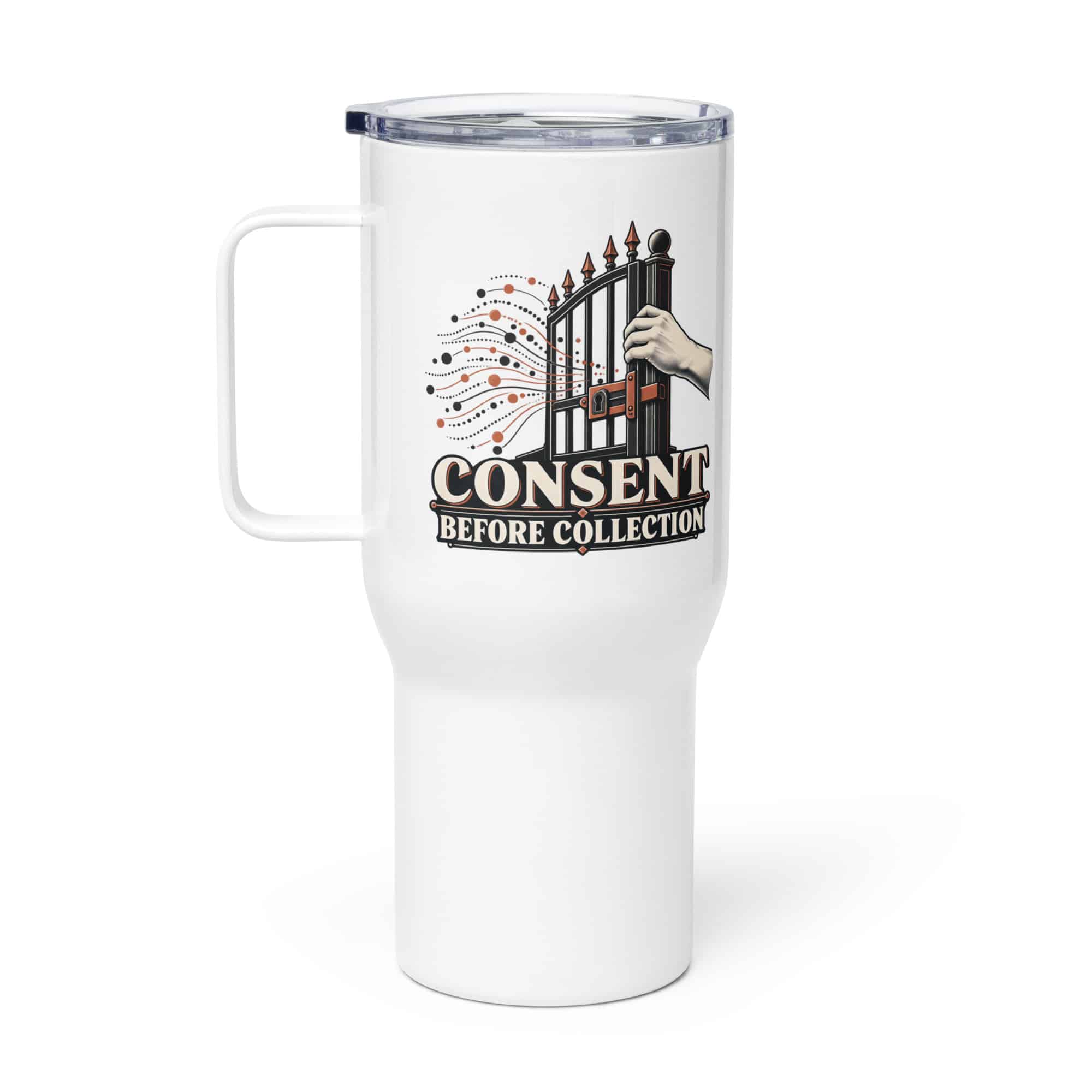 Travel Mug: Consent before collection