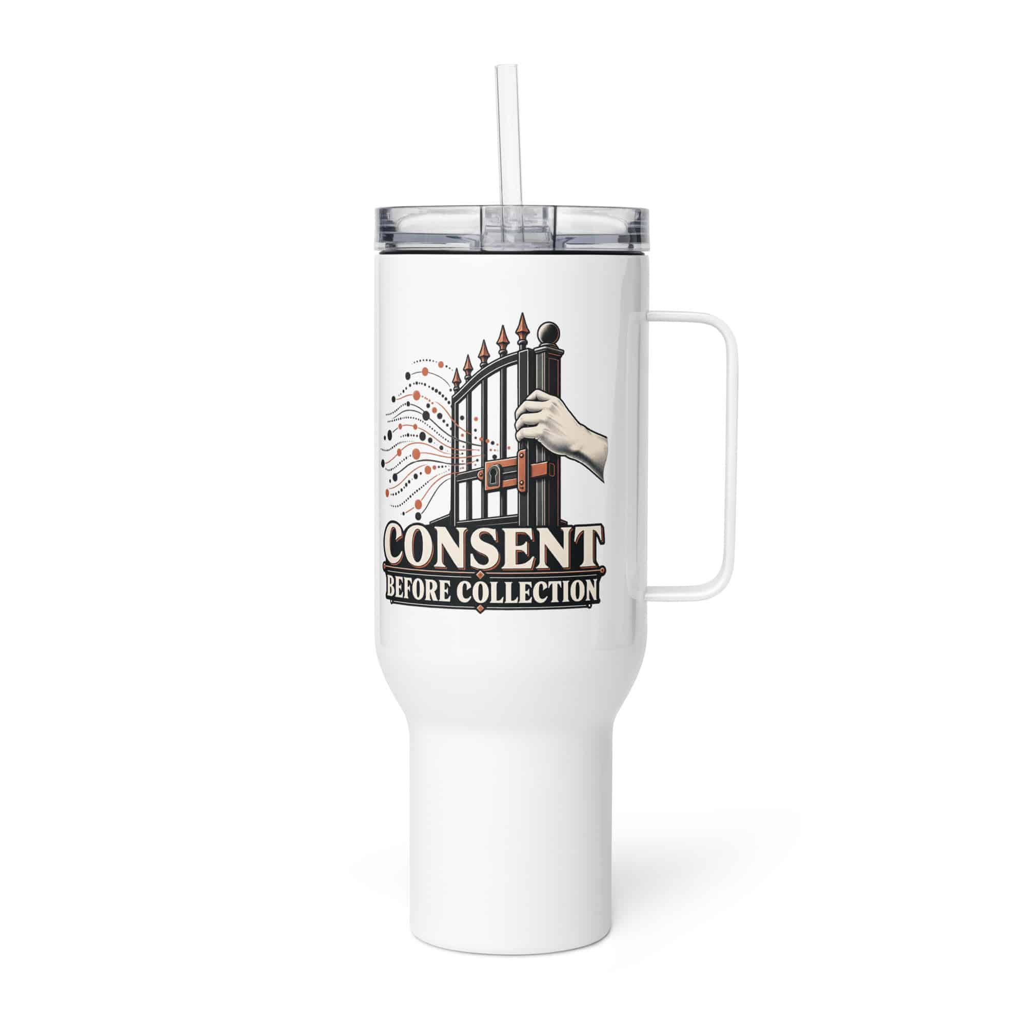 Travel Mug: Consent before collection