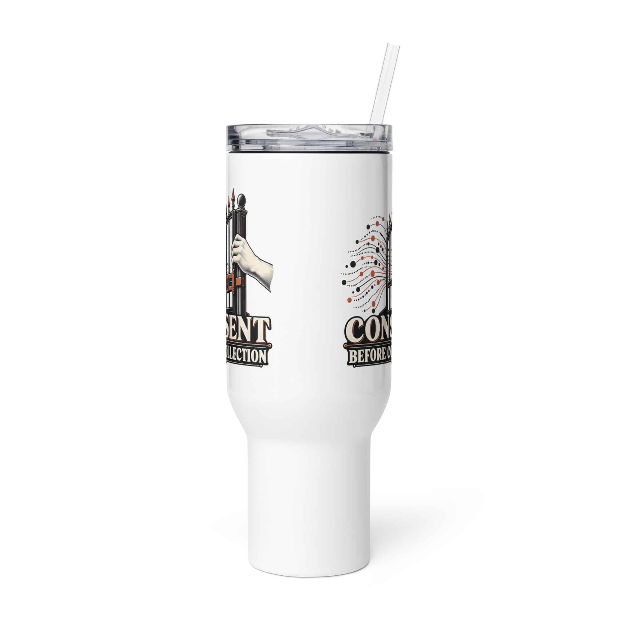 Travel Mug: Consent before collection