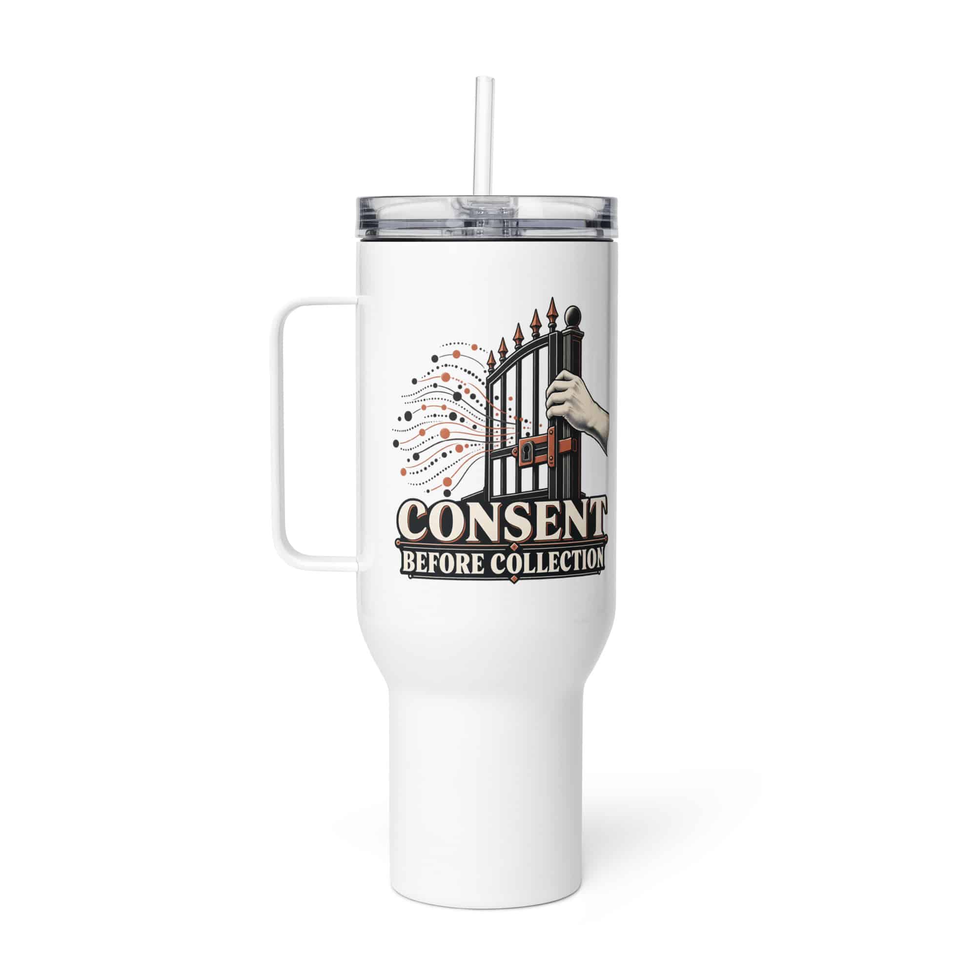 Travel Mug: Consent before collection