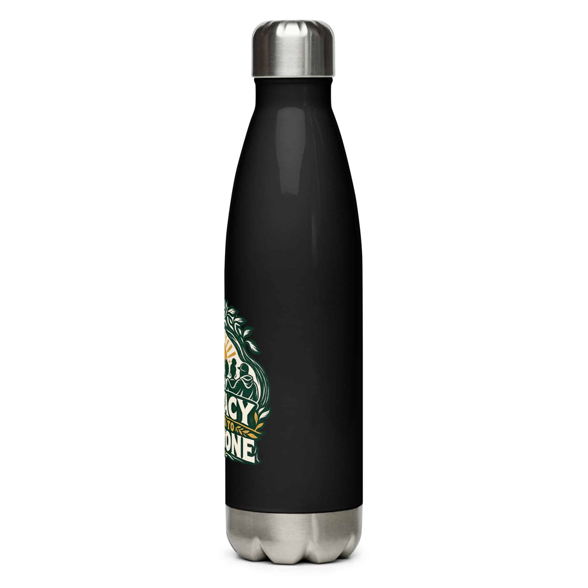 Stainless Steel Water Bottle: Privacy belongs to everyone
