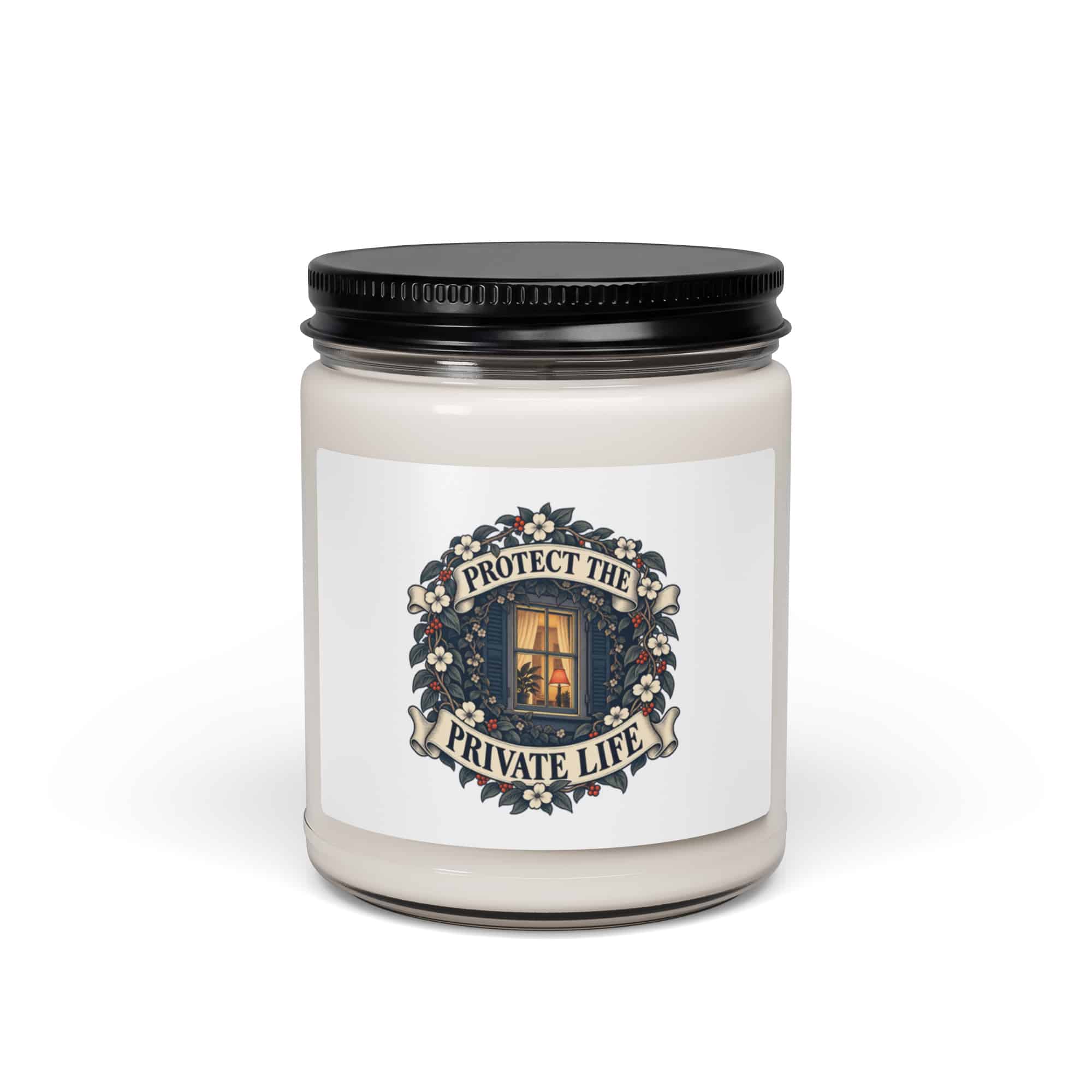 Soy Wax Candle: Protect the private life
