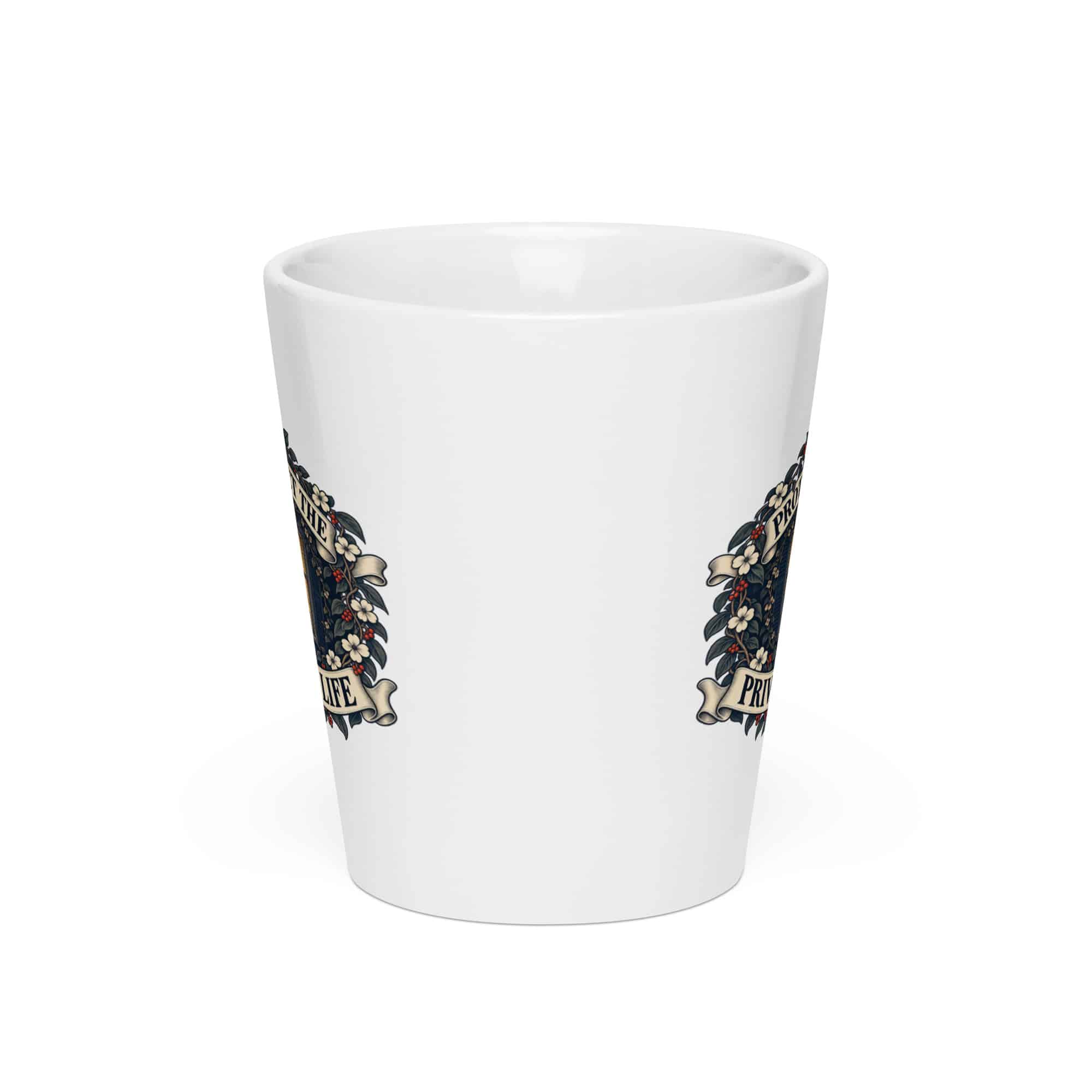 Latte Mug: Protect the private life