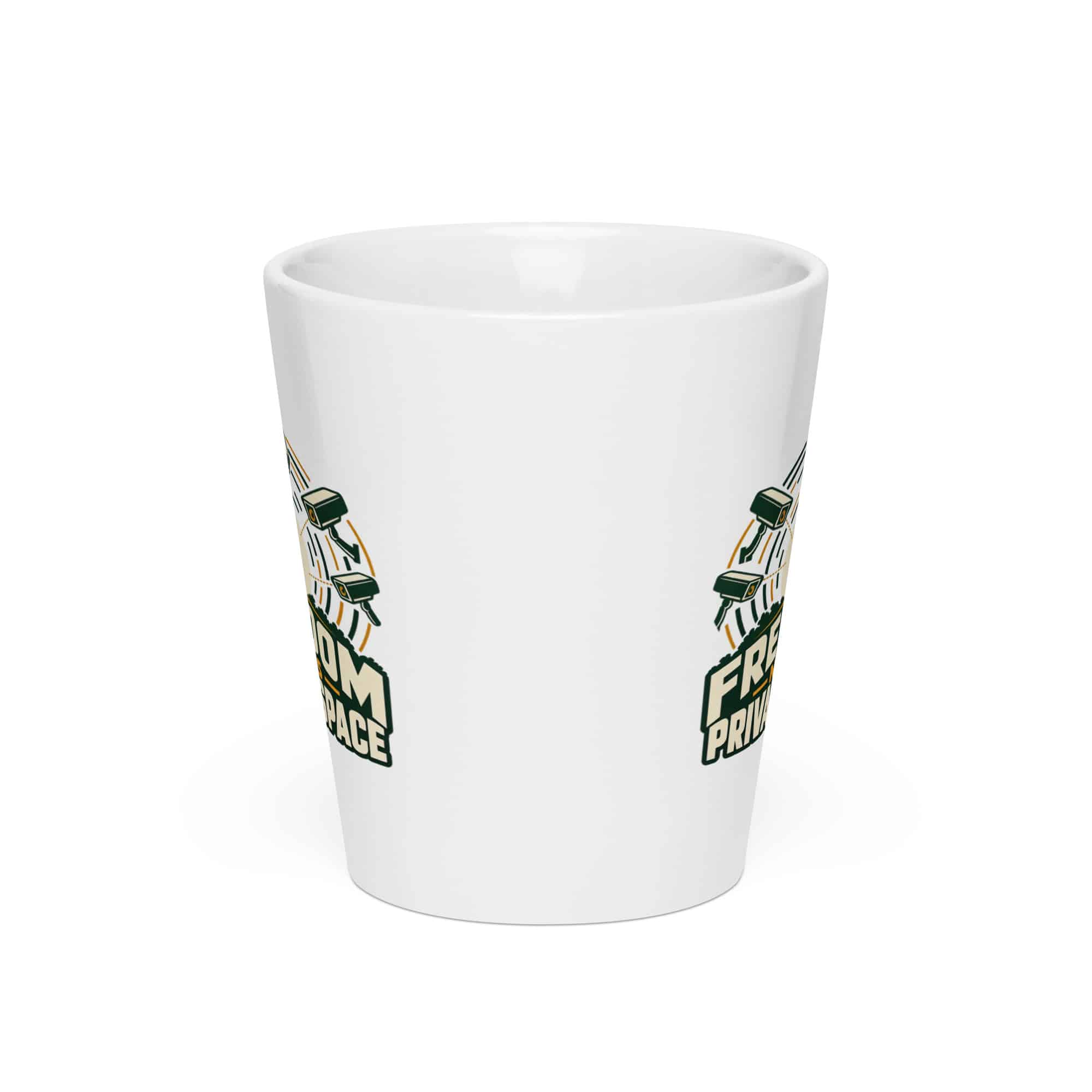 Latte Mug: Freedom needs private space