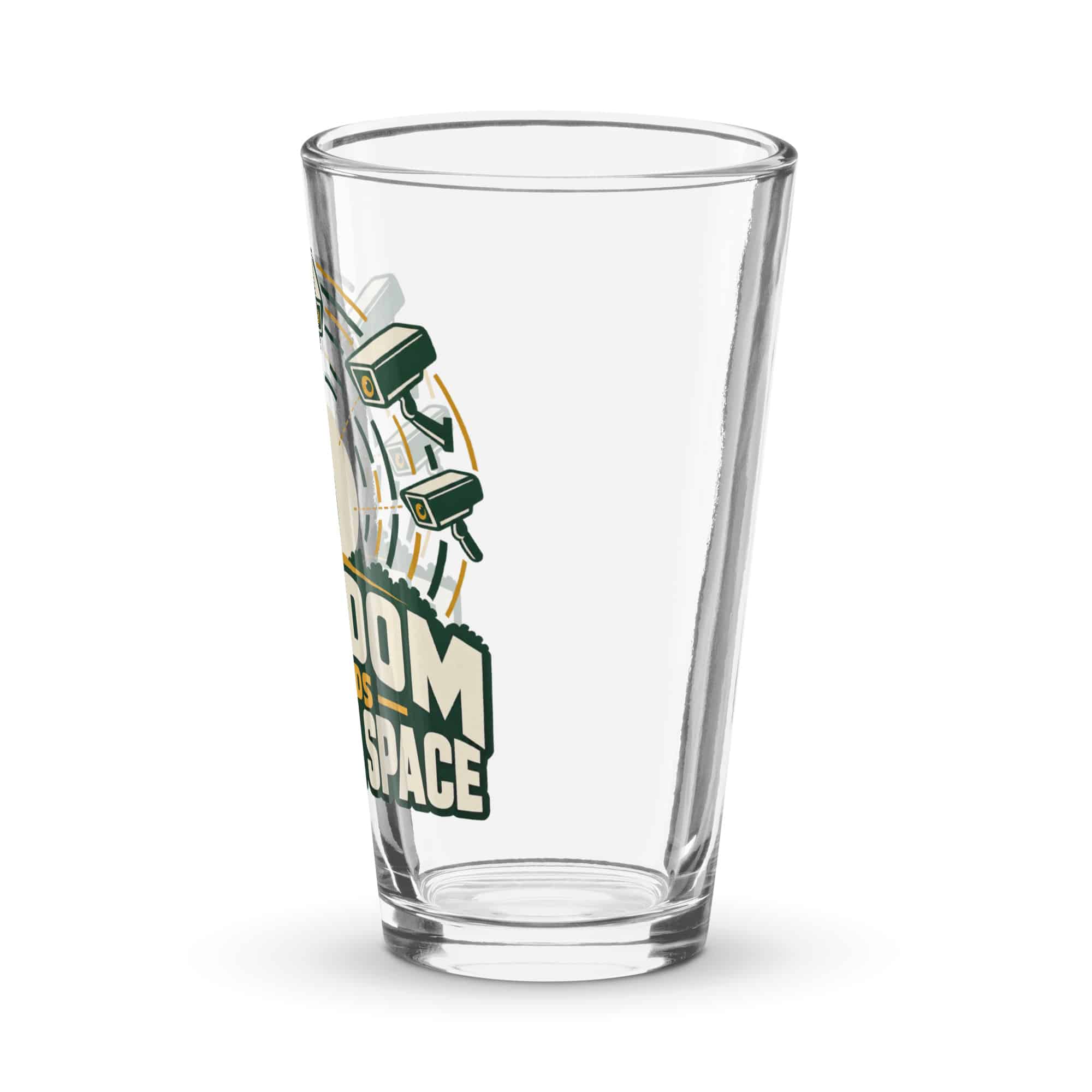 Pint Glass: Freedom needs private space