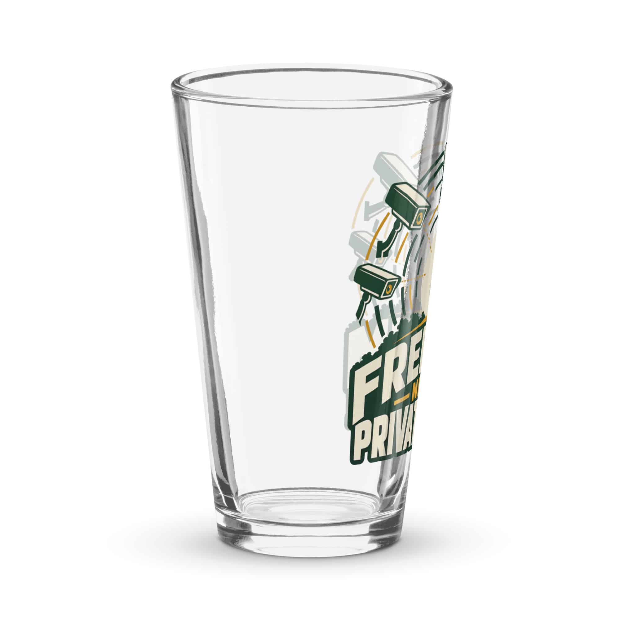 Pint Glass: Freedom needs private space
