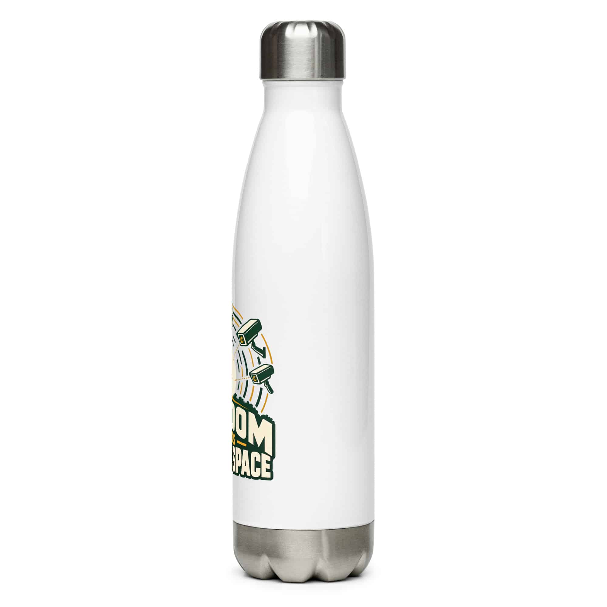 Stainless Steel Water Bottle: Freedom needs private space