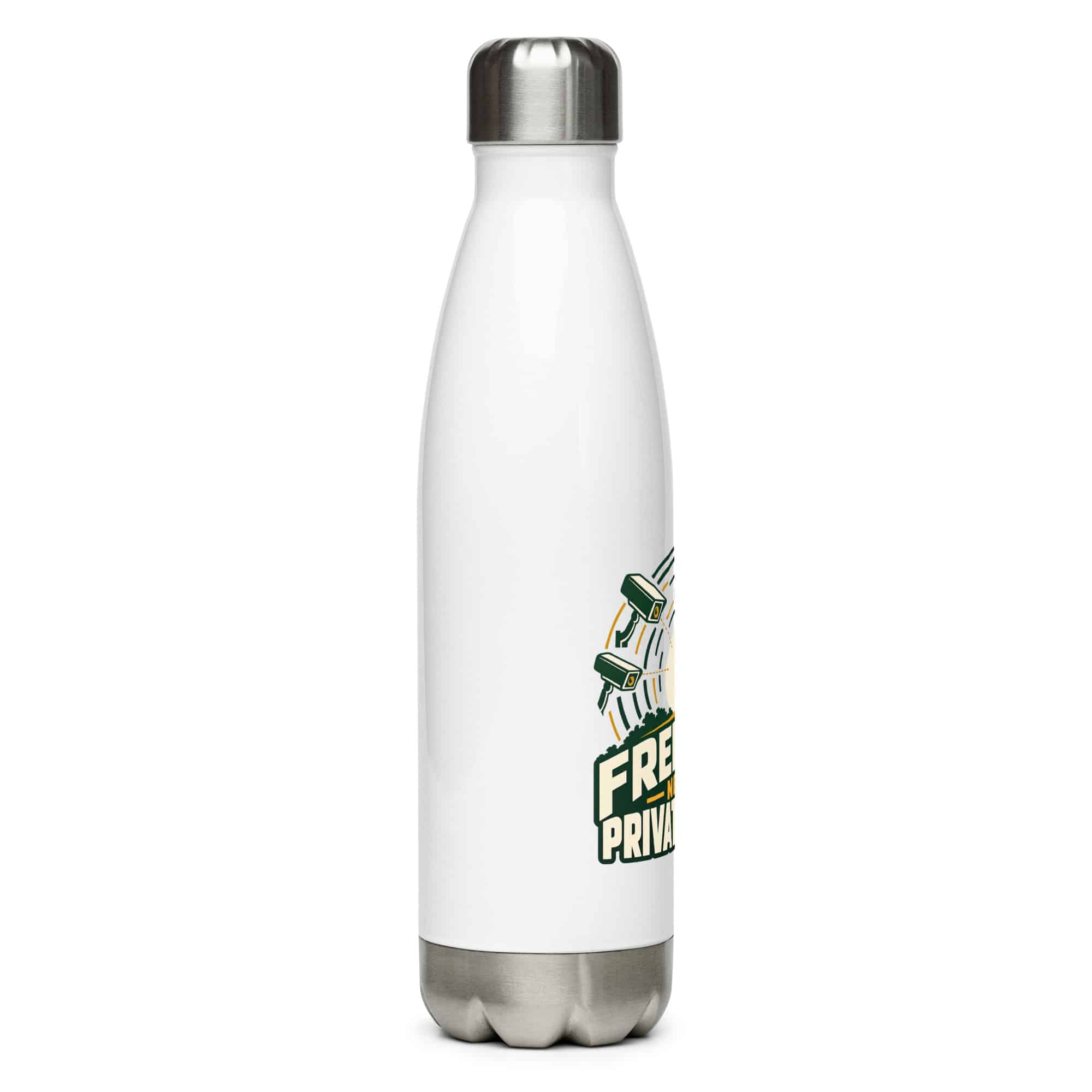 Stainless Steel Water Bottle: Freedom needs private space