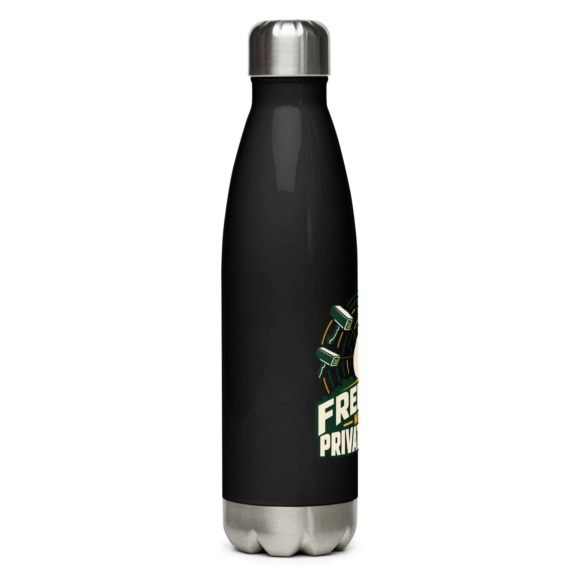 Stainless Steel Water Bottle: Freedom needs private space