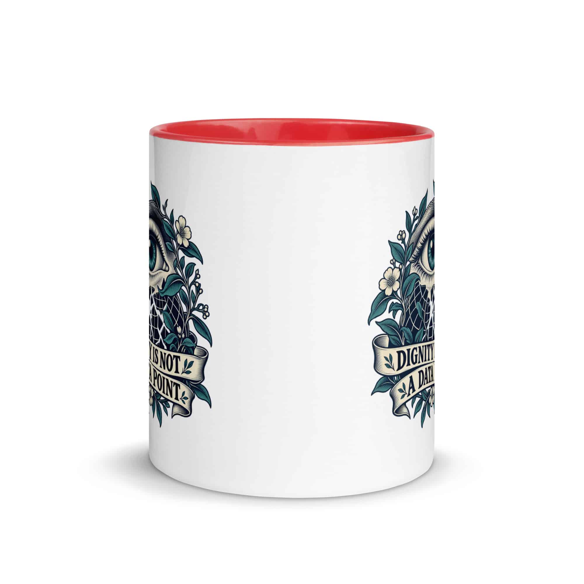 Color Inside Coffee Mug: Dignity is not a data point