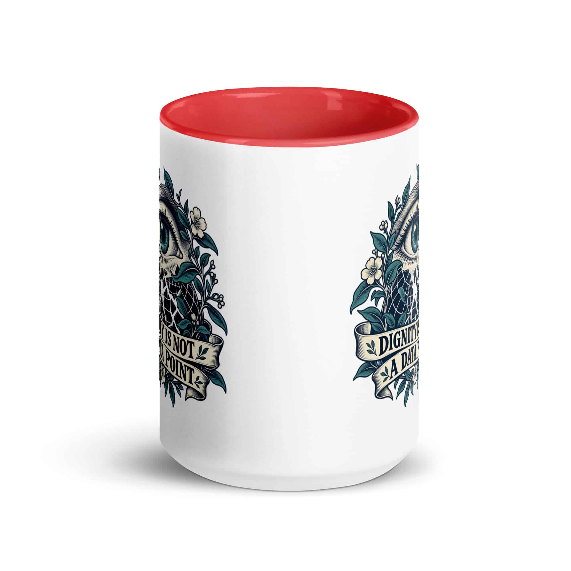 Color Inside Coffee Mug: Dignity is not a data point