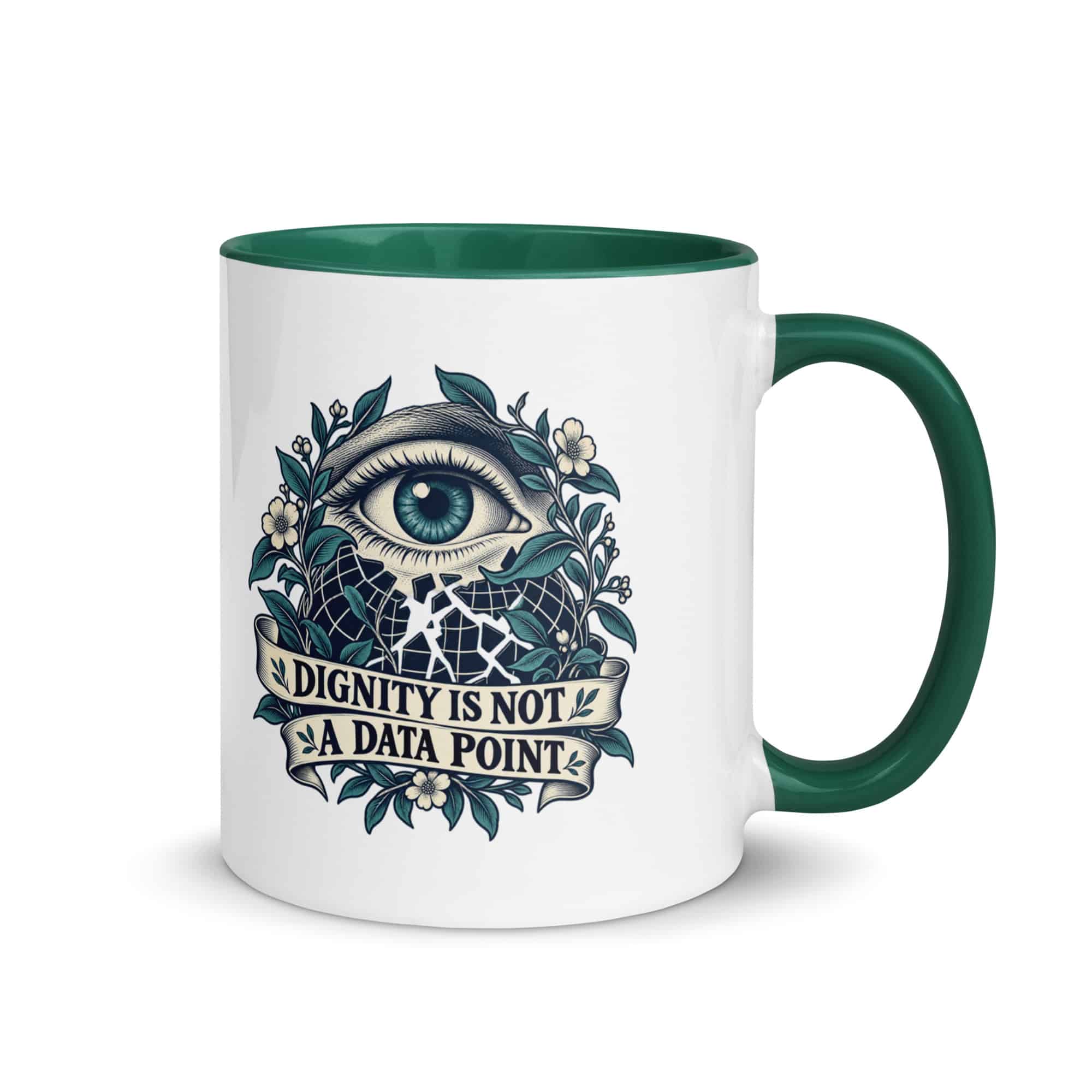 Color Inside Coffee Mug: Dignity is not a data point