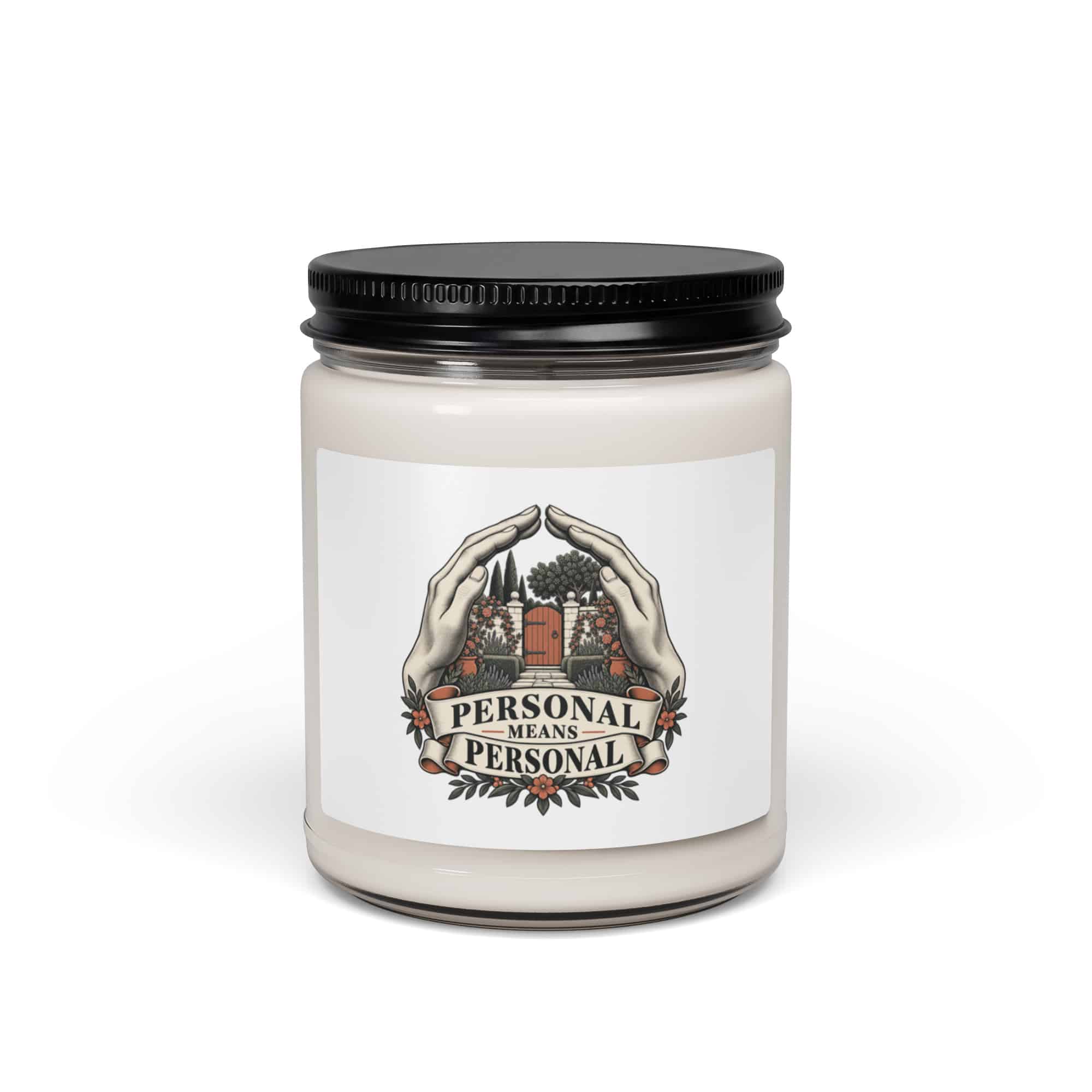 Soy Wax Candle: Personal means personal