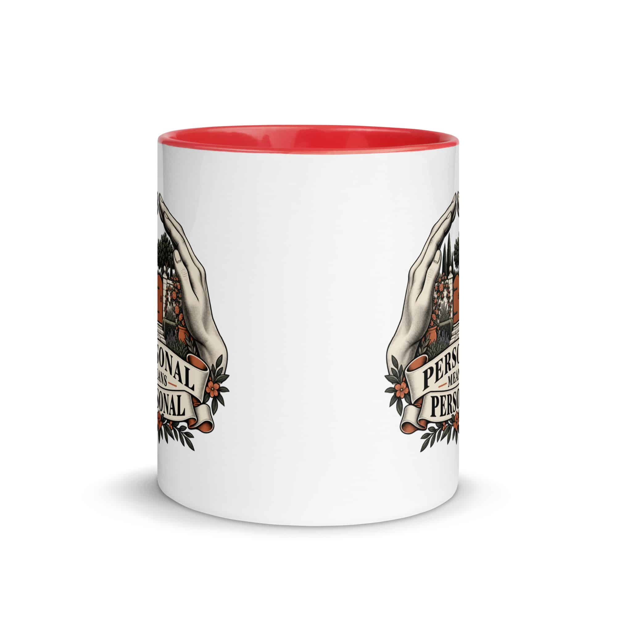 Color Inside Coffee Mug: Personal means personal