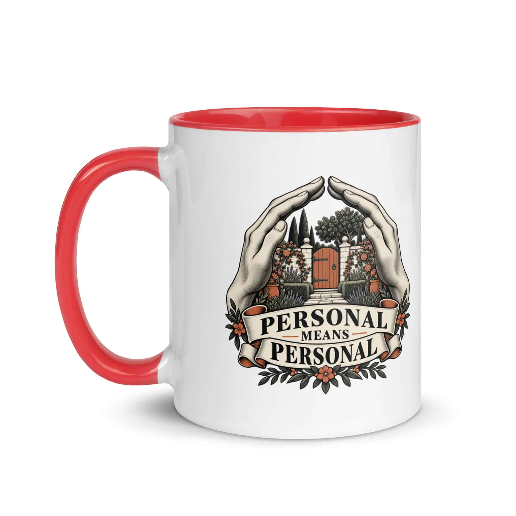 Color Inside Coffee Mug: Personal means personal