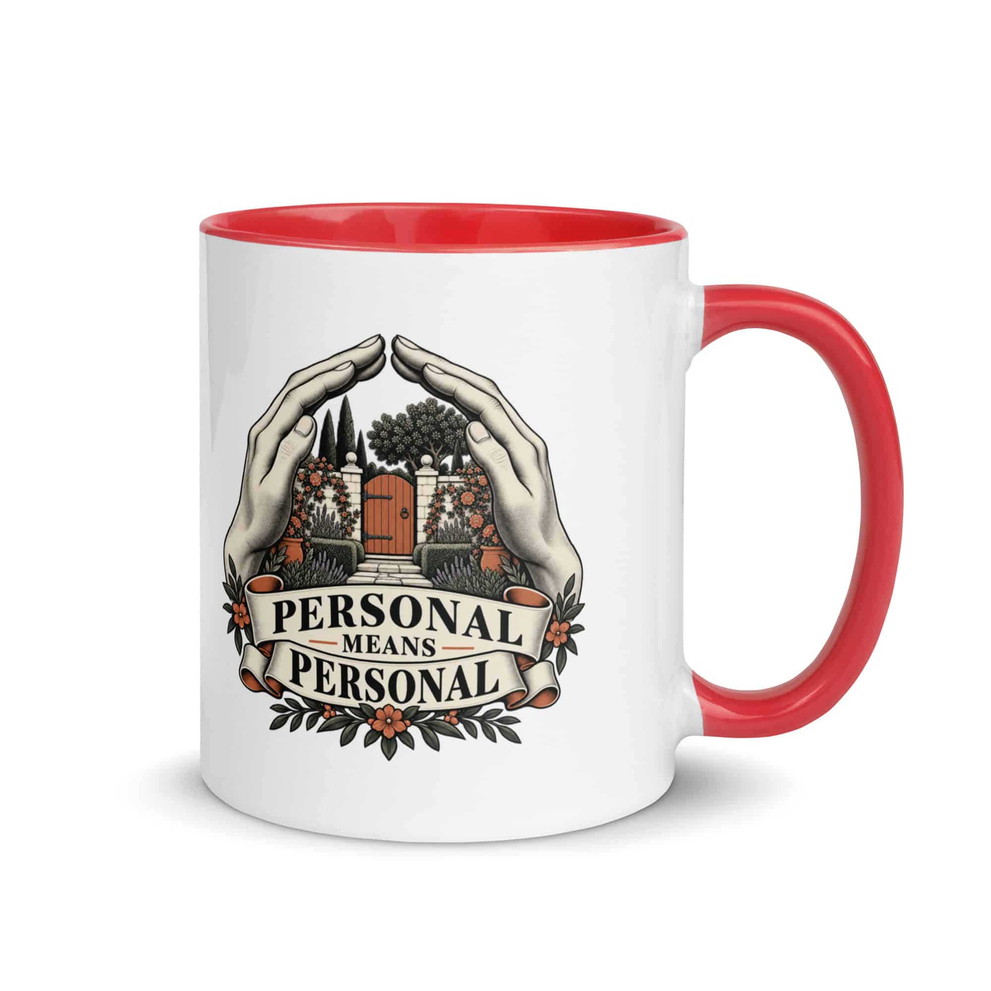 Color Inside Coffee Mug: Personal means personal