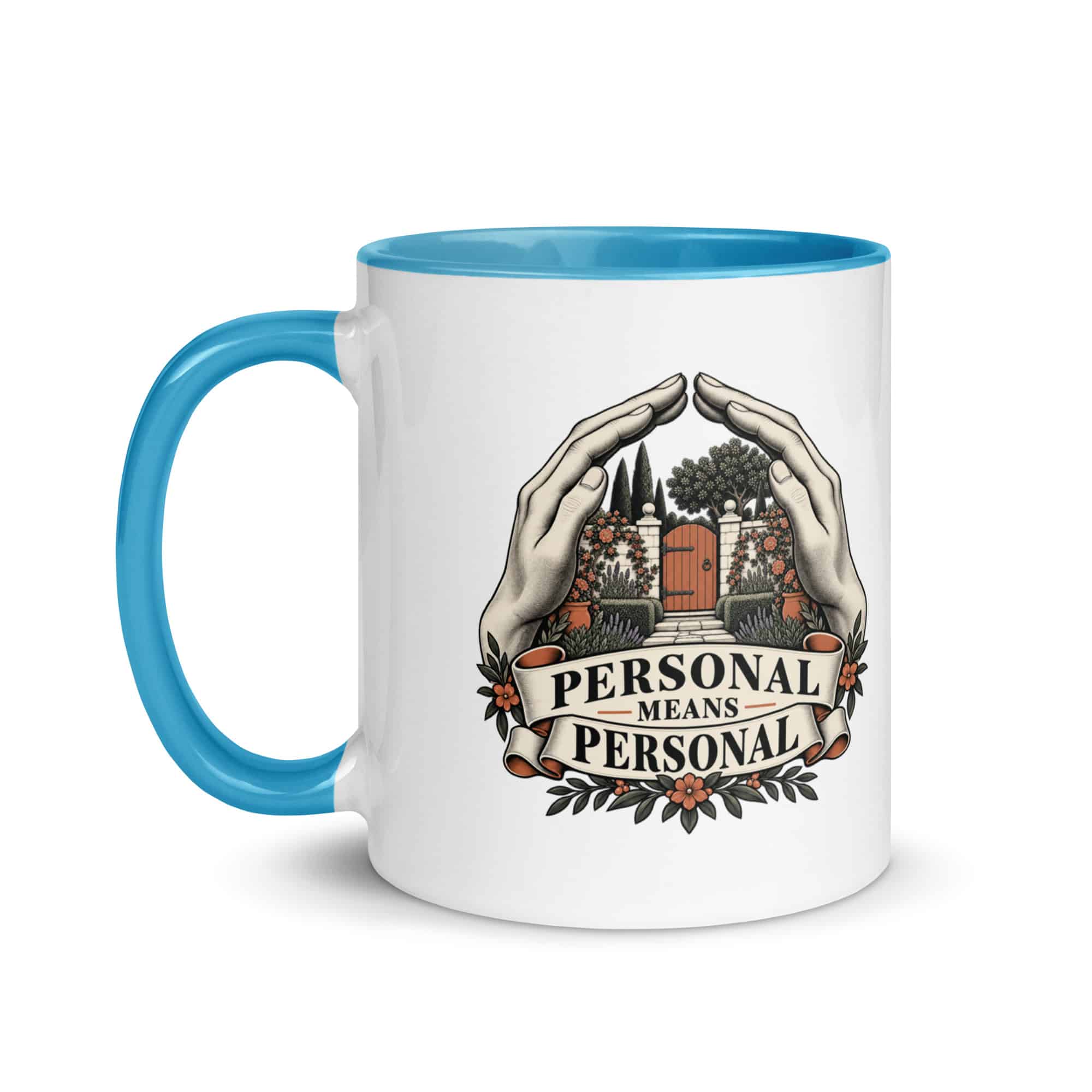 Color Inside Coffee Mug: Personal means personal