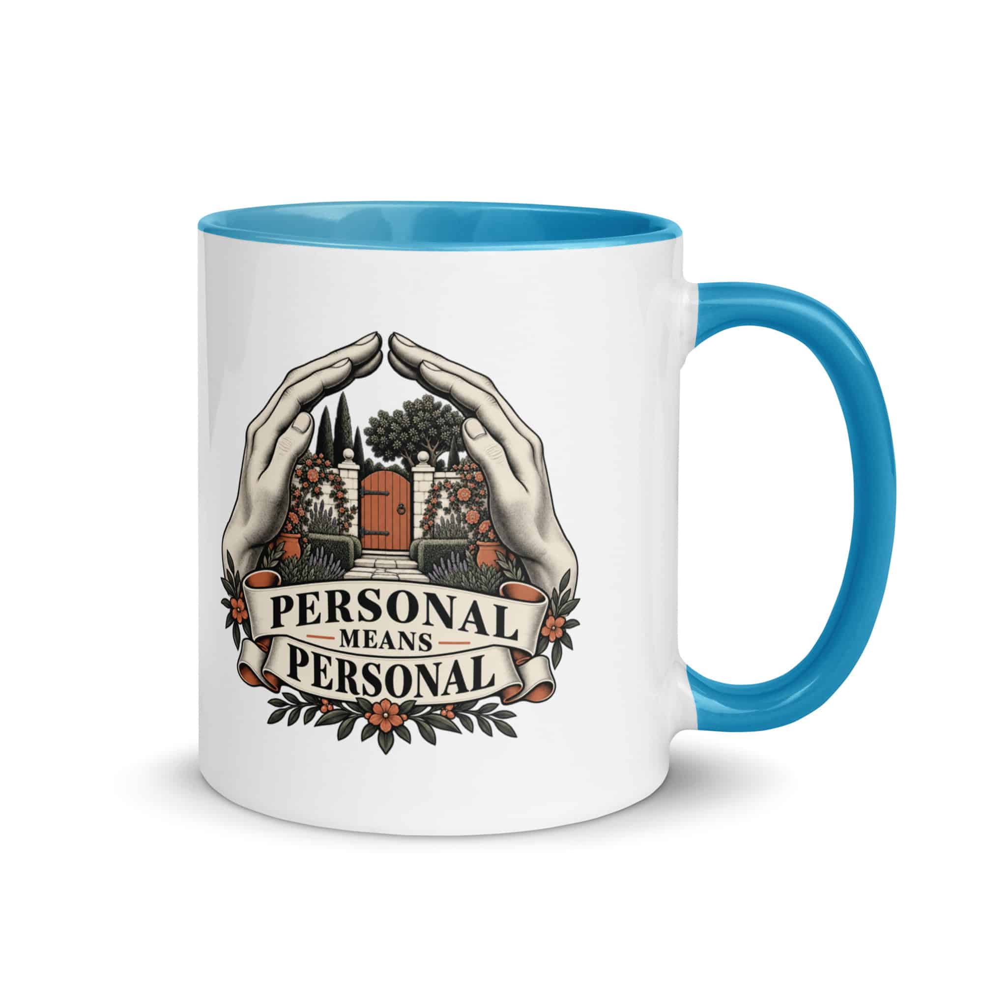 Color Inside Coffee Mug: Personal means personal