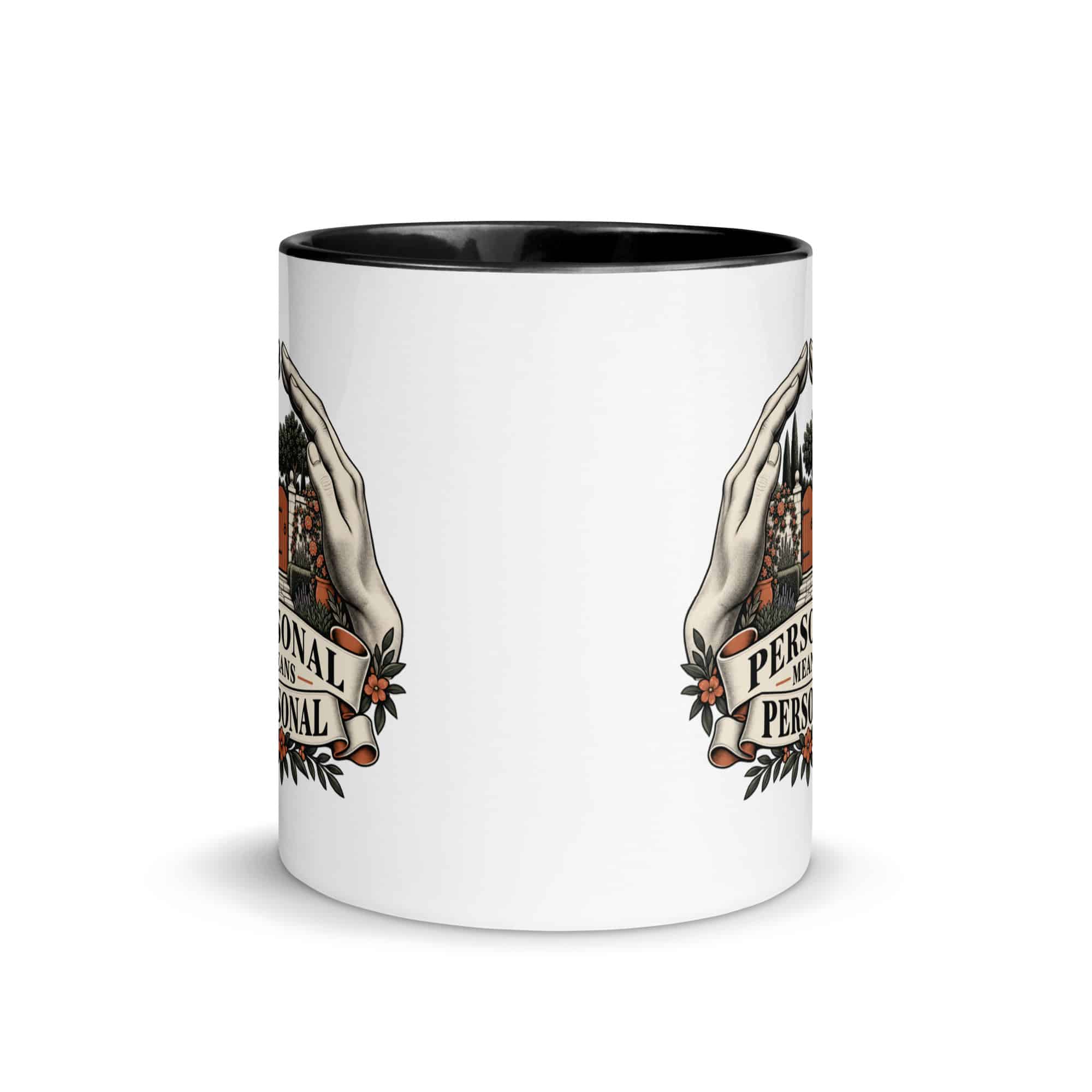 Color Inside Coffee Mug: Personal means personal