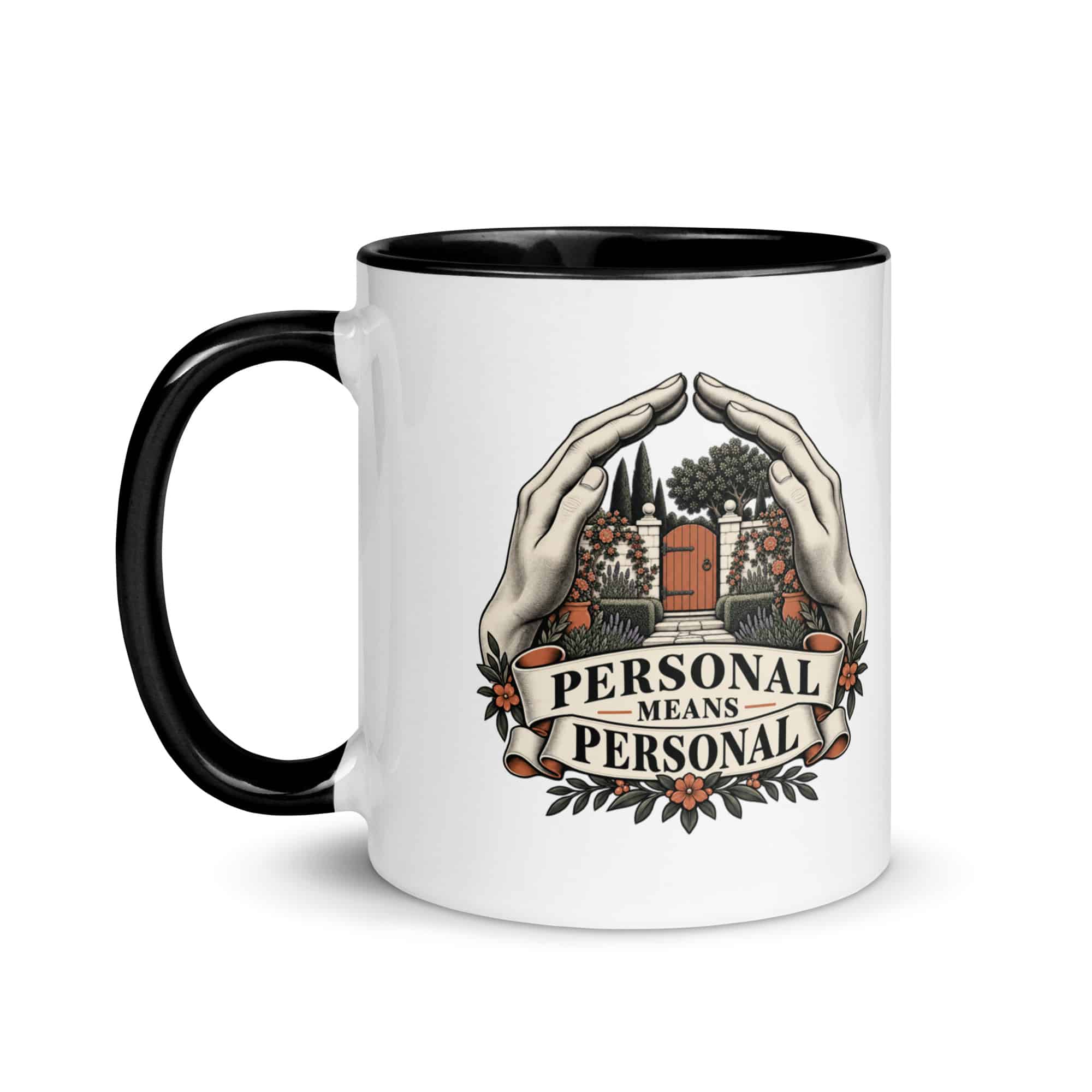 Color Inside Coffee Mug: Personal means personal