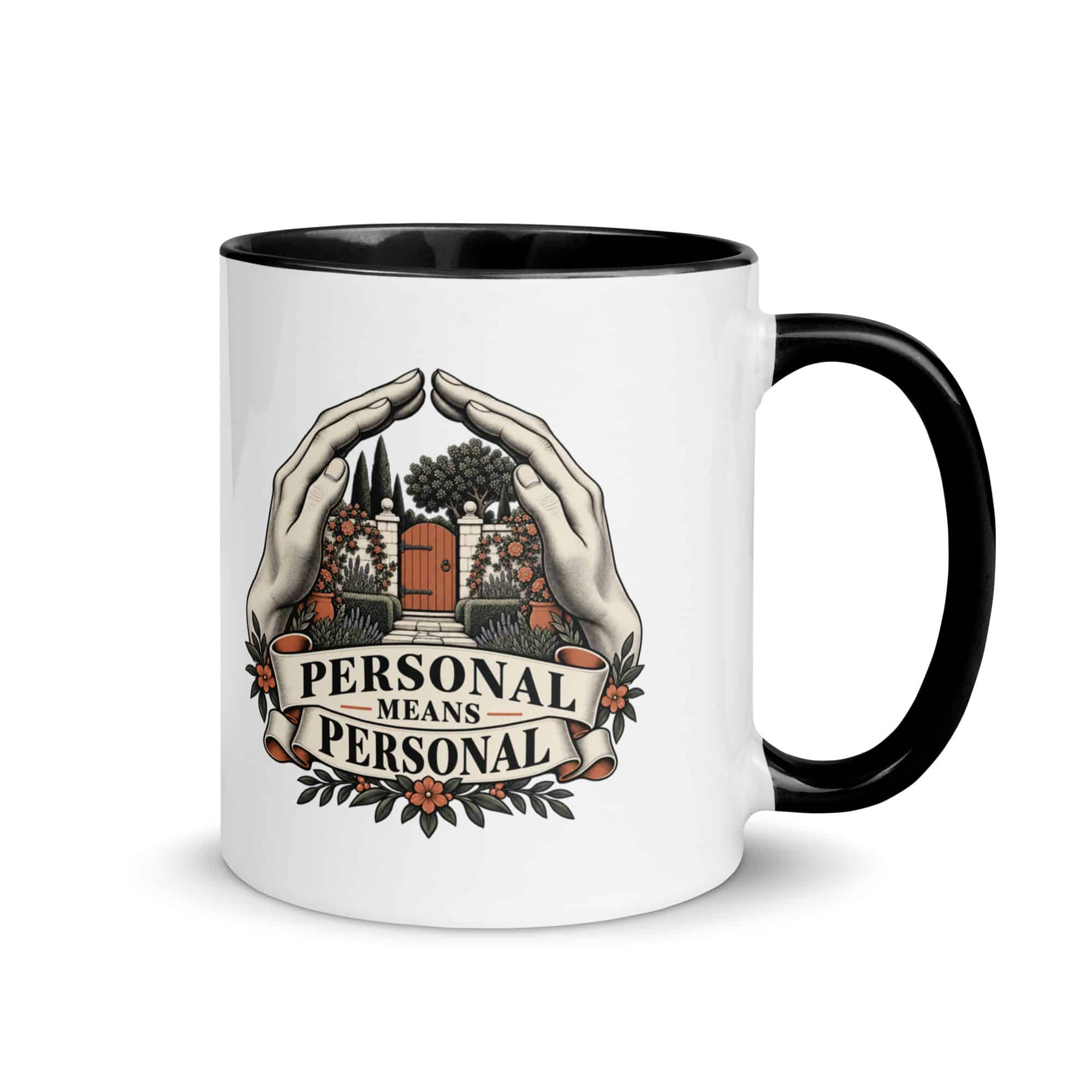 Color Inside Coffee Mug: Personal means personal