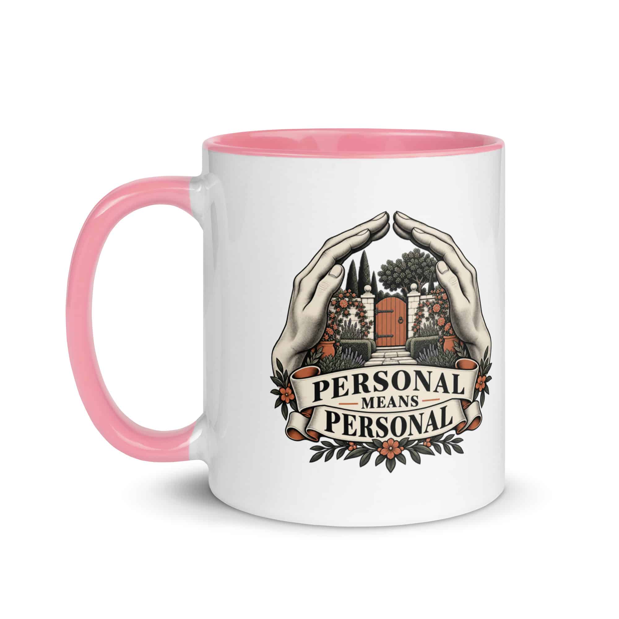 Color Inside Coffee Mug: Personal means personal