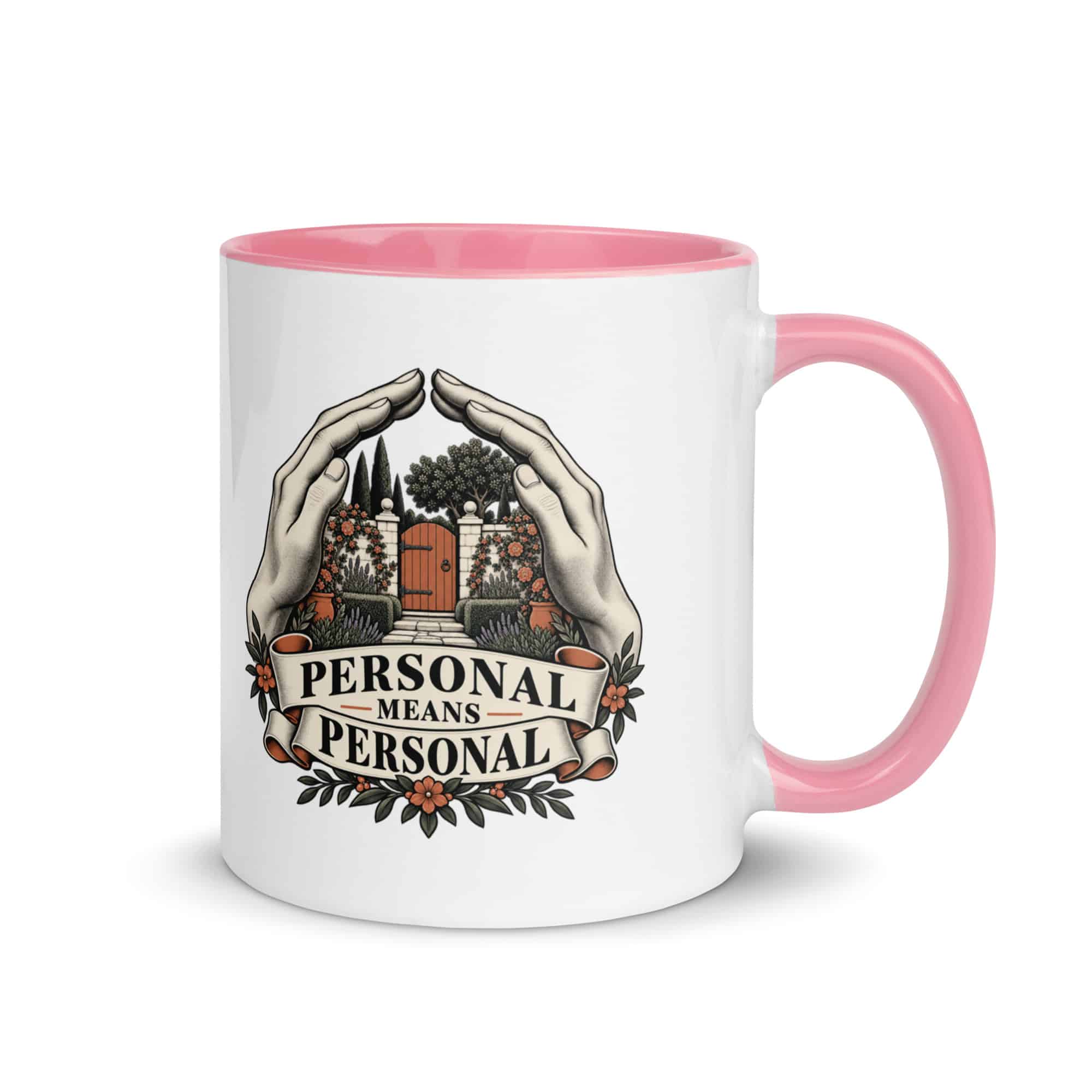 Color Inside Coffee Mug: Personal means personal