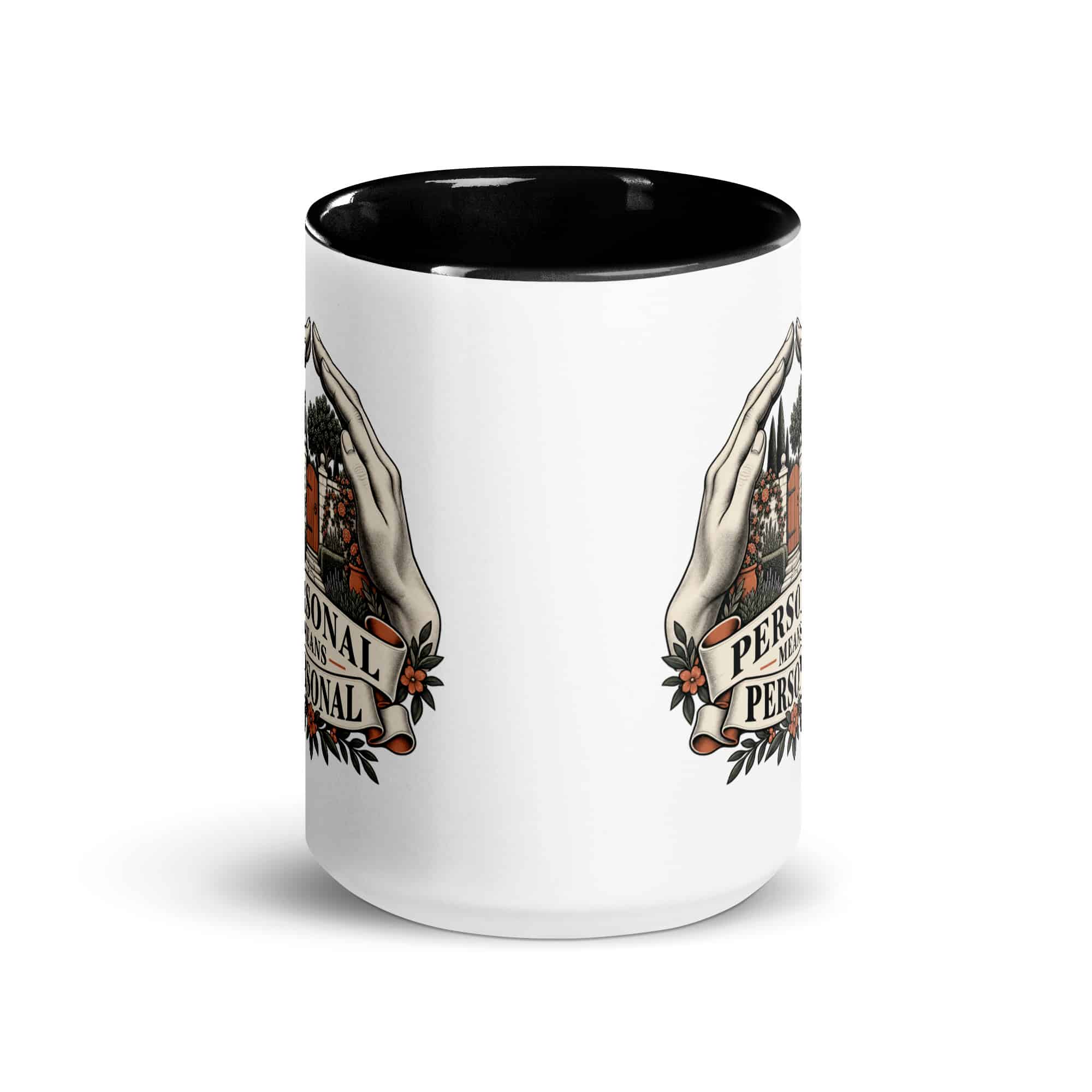 Color Inside Coffee Mug: Personal means personal