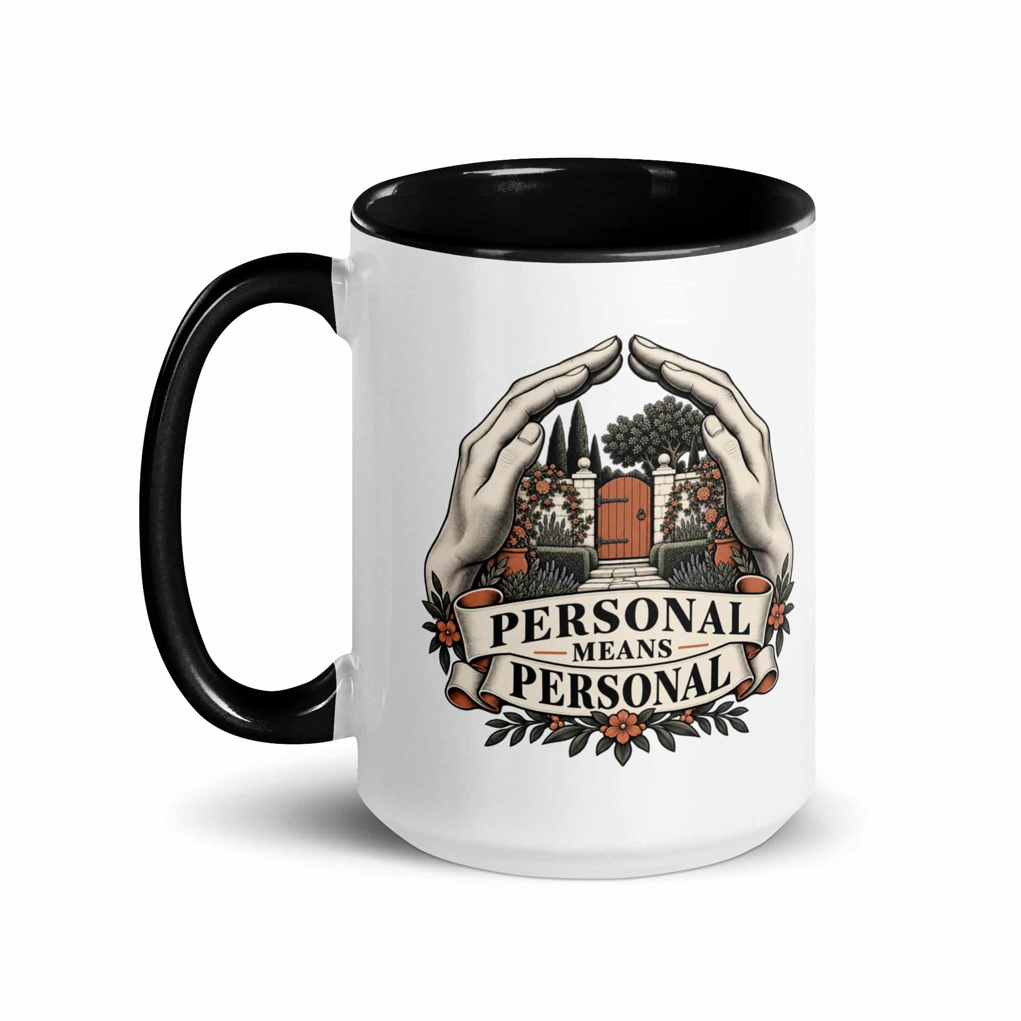 Color Inside Coffee Mug: Personal means personal