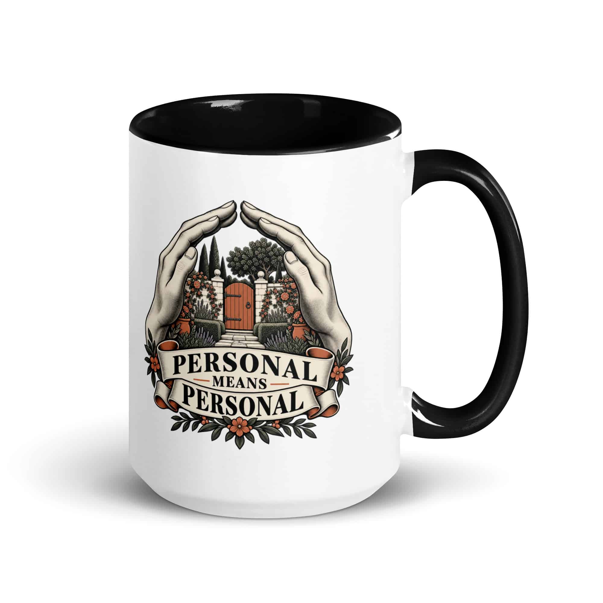 Color Inside Coffee Mug: Personal means personal