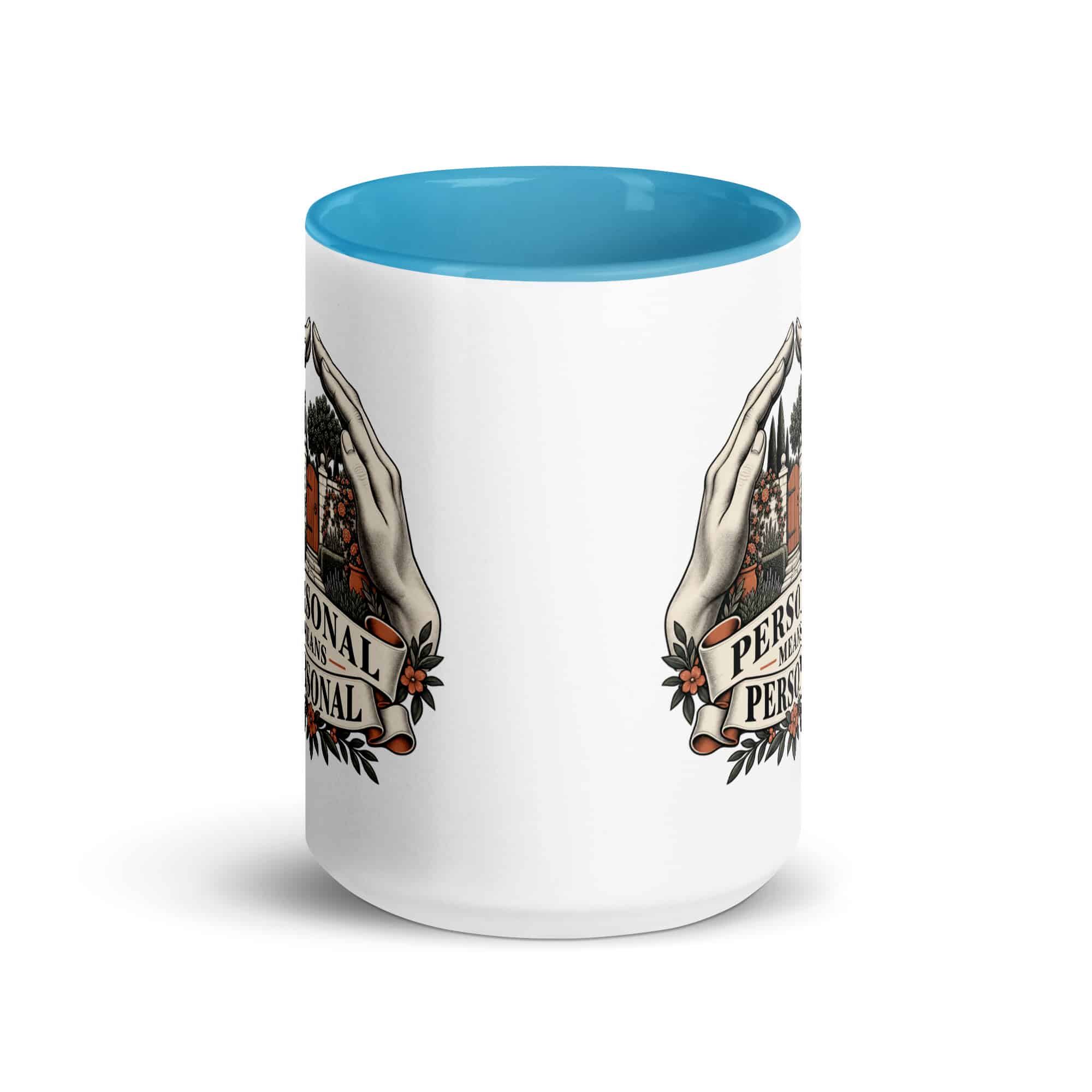 Color Inside Coffee Mug: Personal means personal