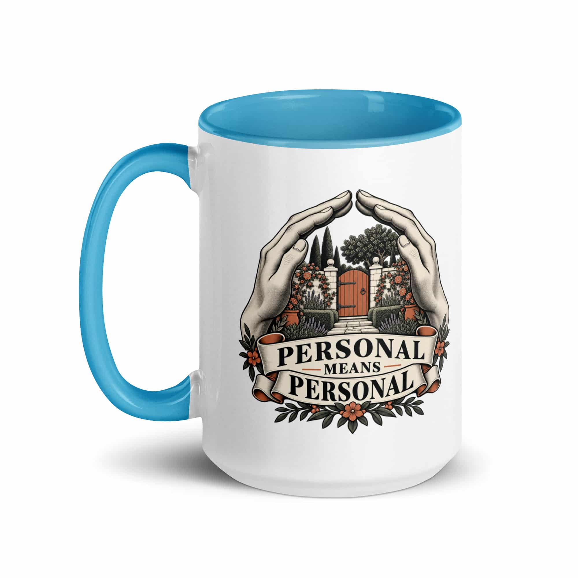 Color Inside Coffee Mug: Personal means personal