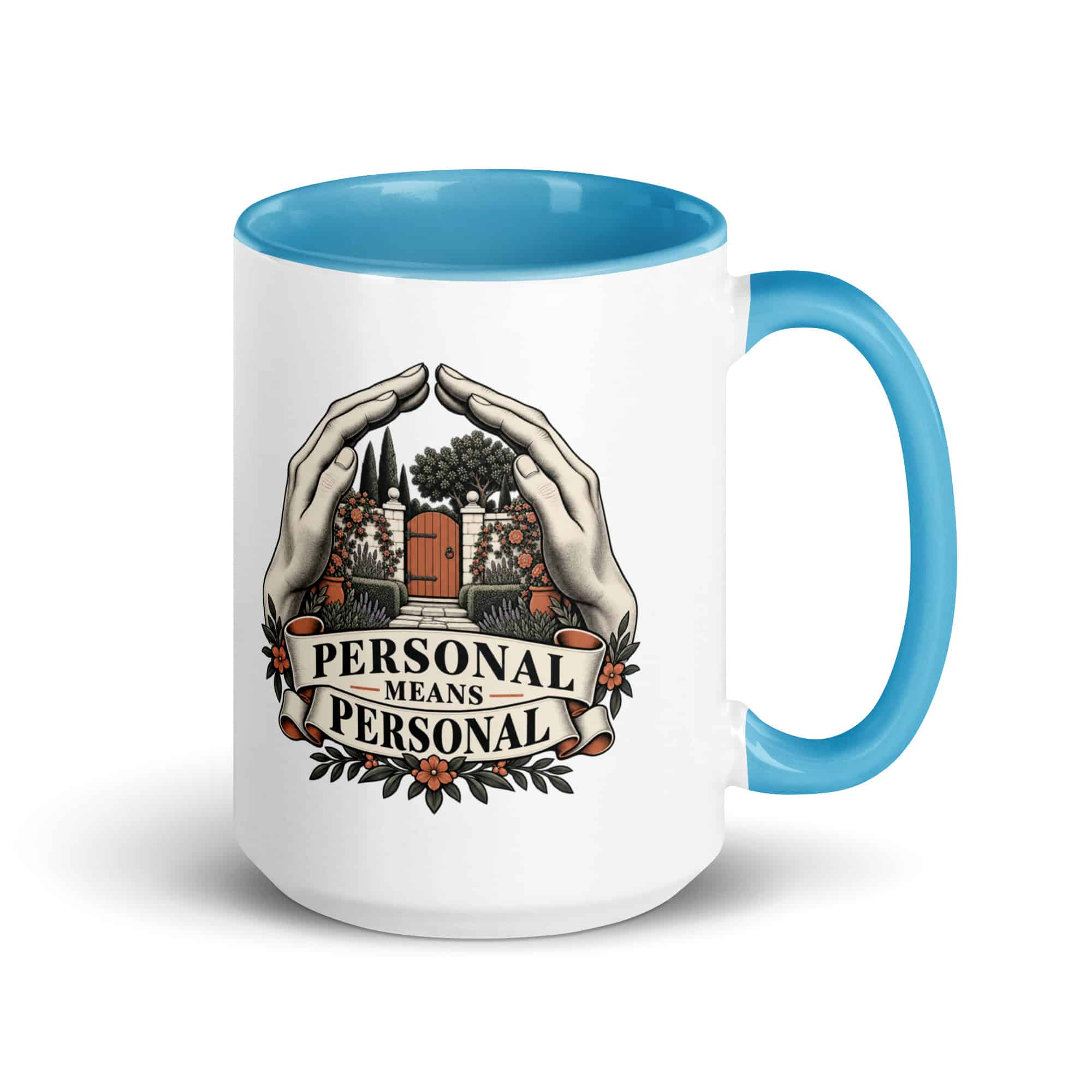 Color Inside Coffee Mug: Personal means personal