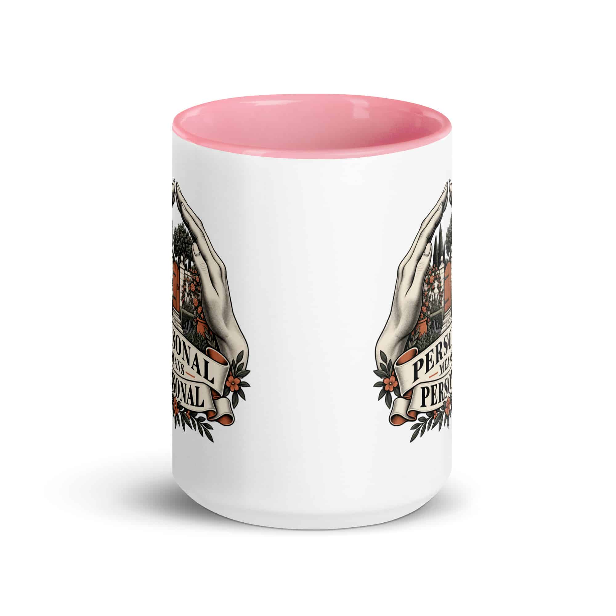 Color Inside Coffee Mug: Personal means personal