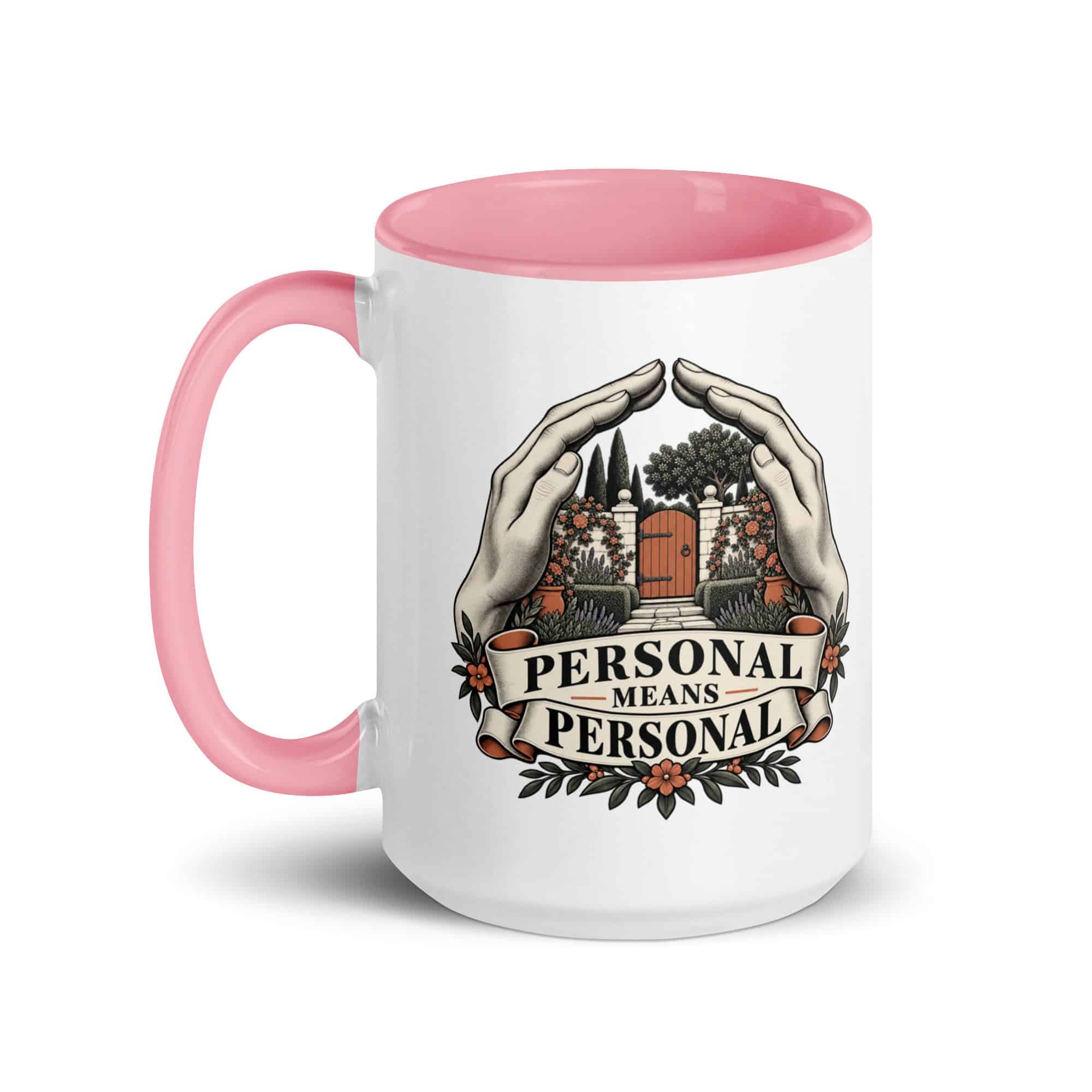 Color Inside Coffee Mug: Personal means personal
