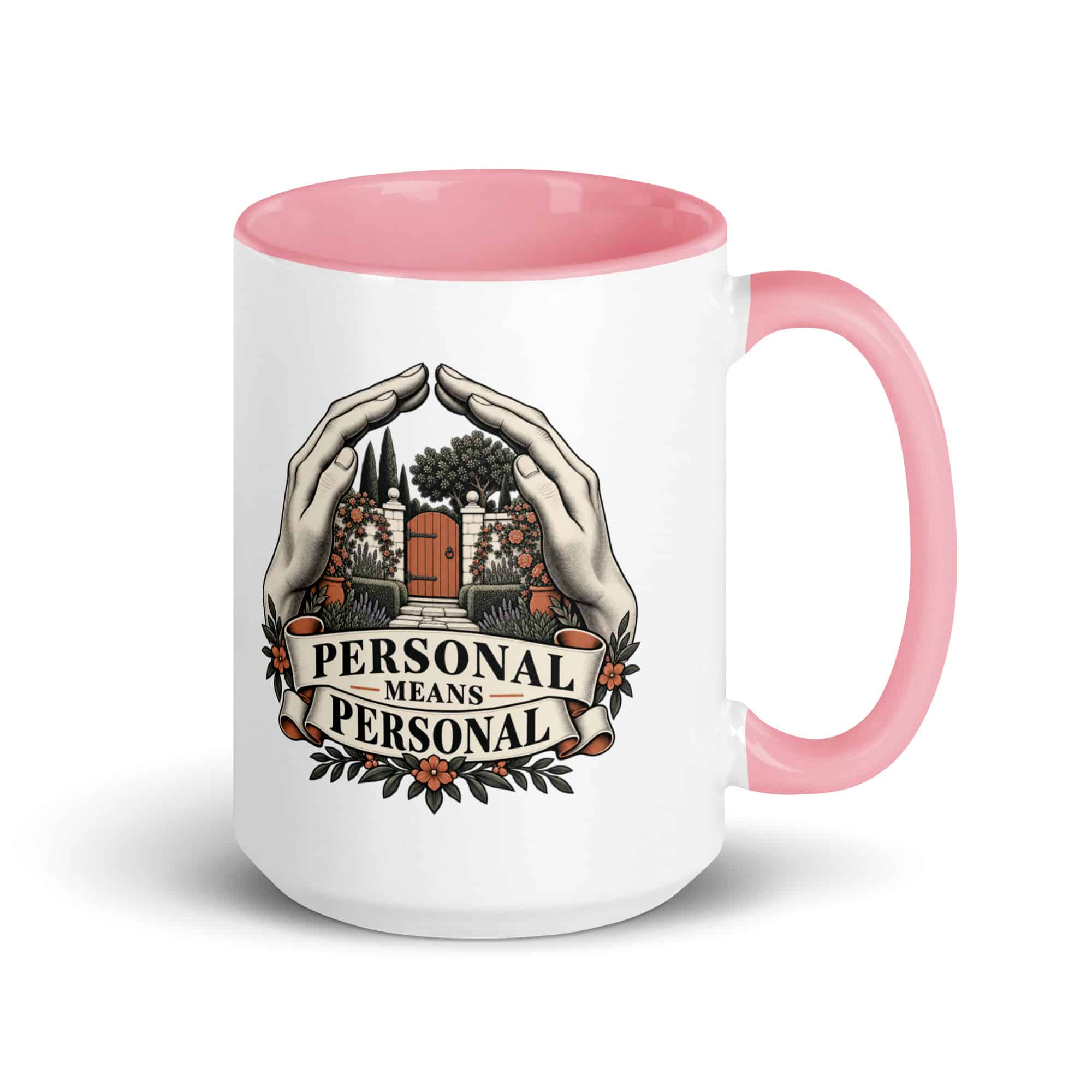Color Inside Coffee Mug: Personal means personal
