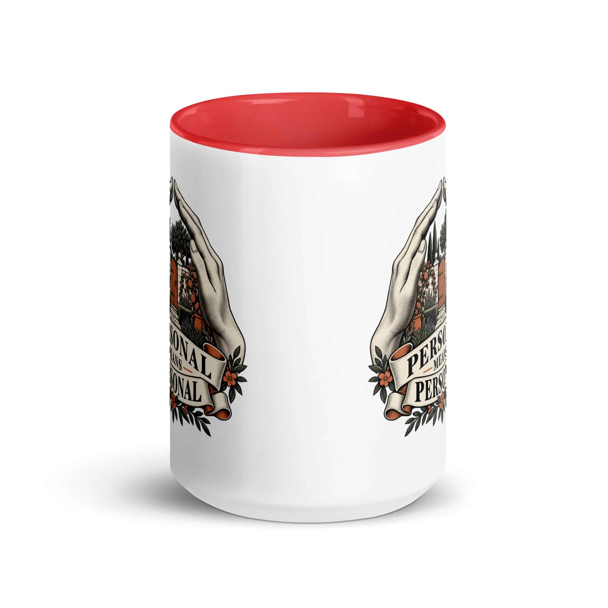 Color Inside Coffee Mug: Personal means personal