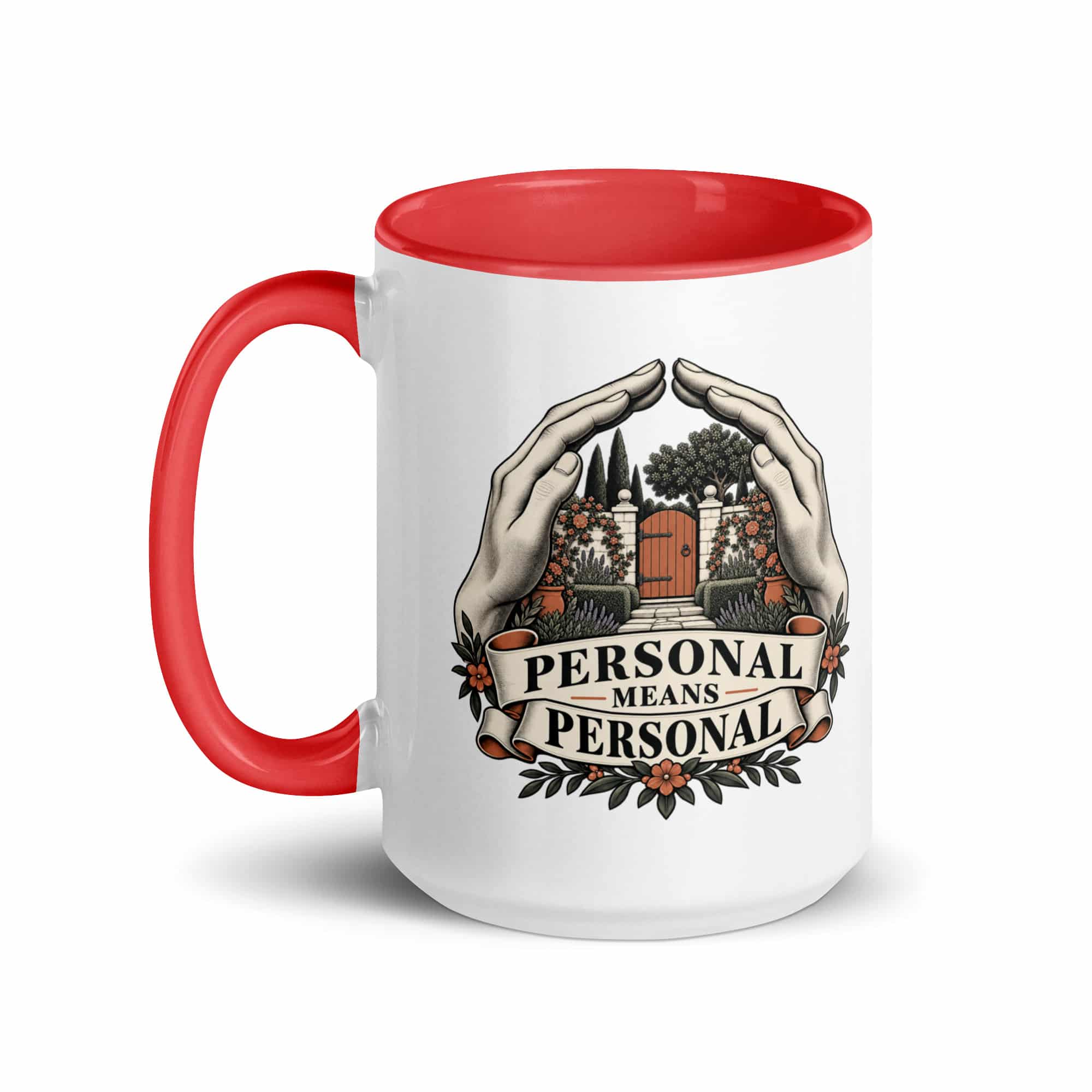 Color Inside Coffee Mug: Personal means personal