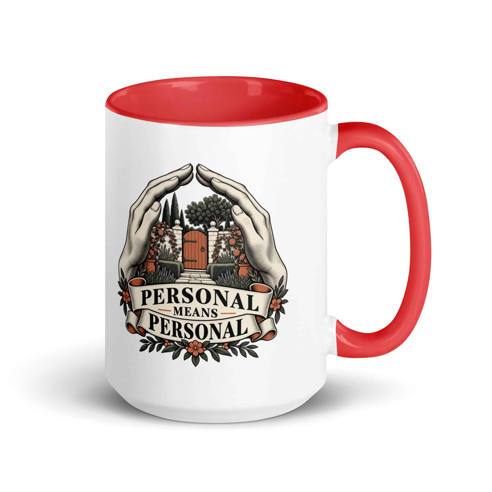 Color Inside Coffee Mug: Personal means personal