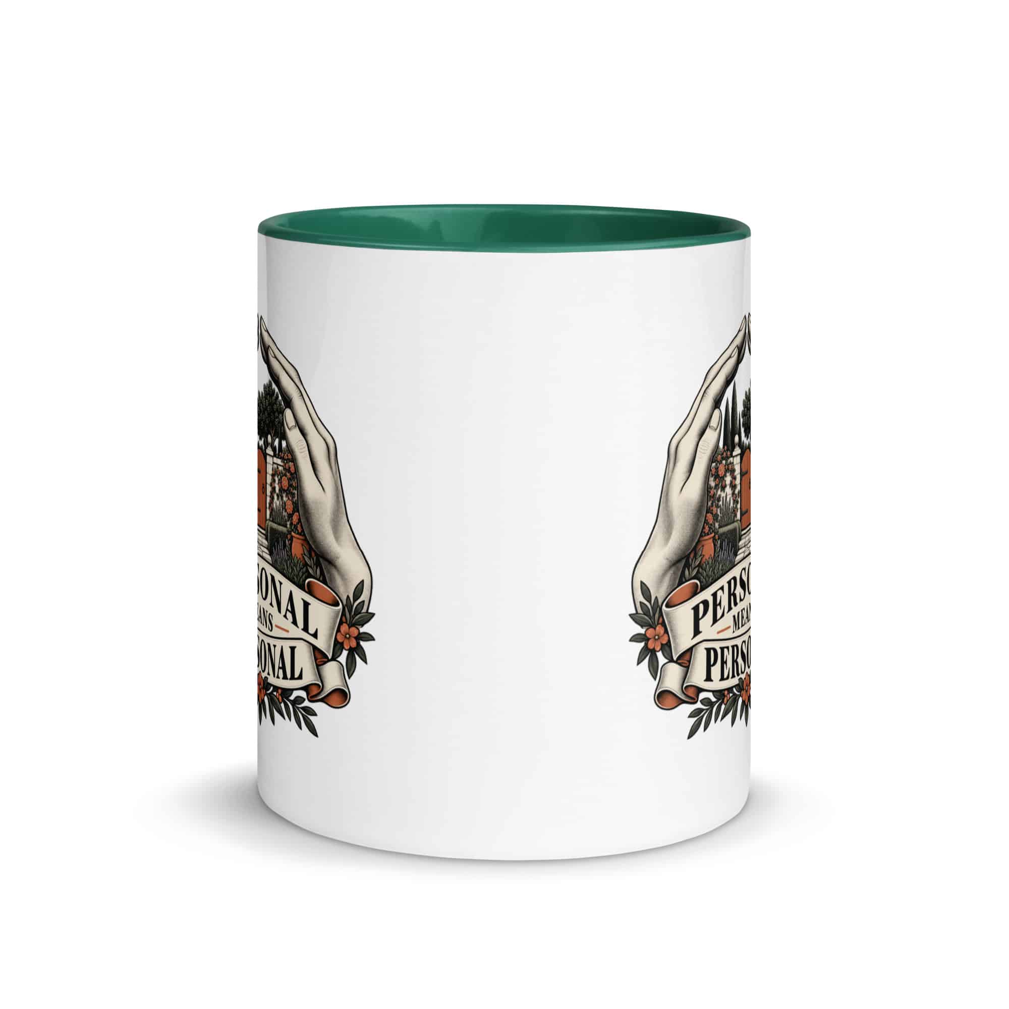 Color Inside Coffee Mug: Personal means personal