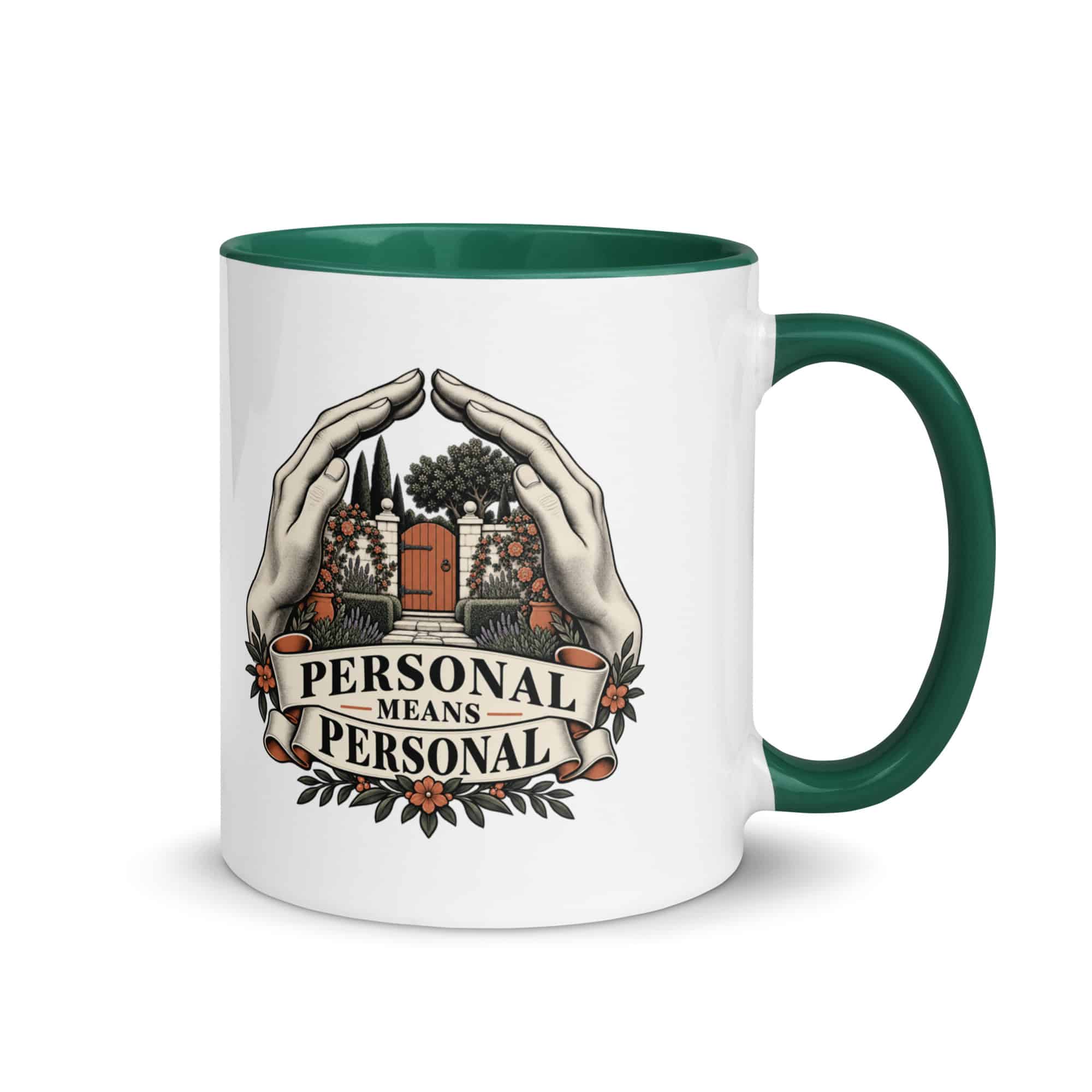 Color Inside Coffee Mug: Personal means personal