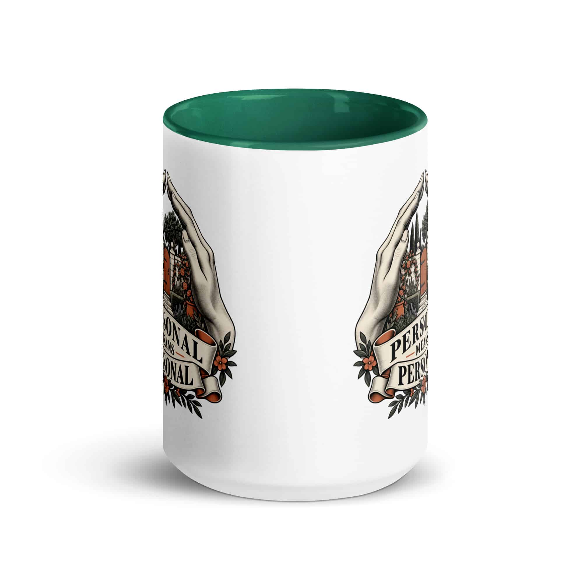 Color Inside Coffee Mug: Personal means personal