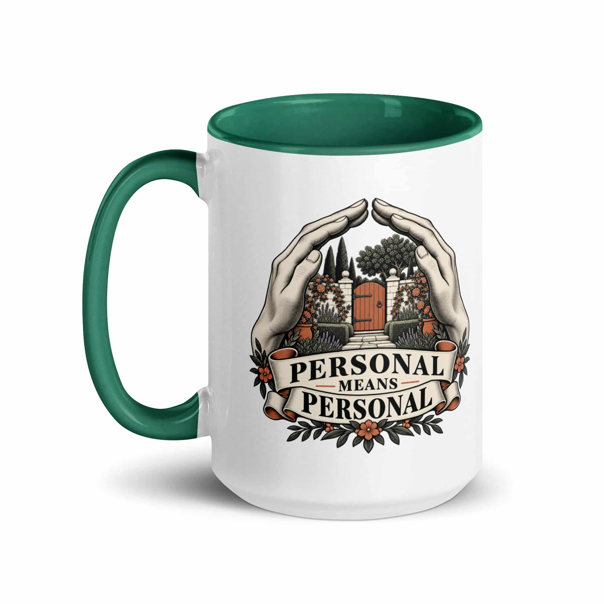 Color Inside Coffee Mug: Personal means personal